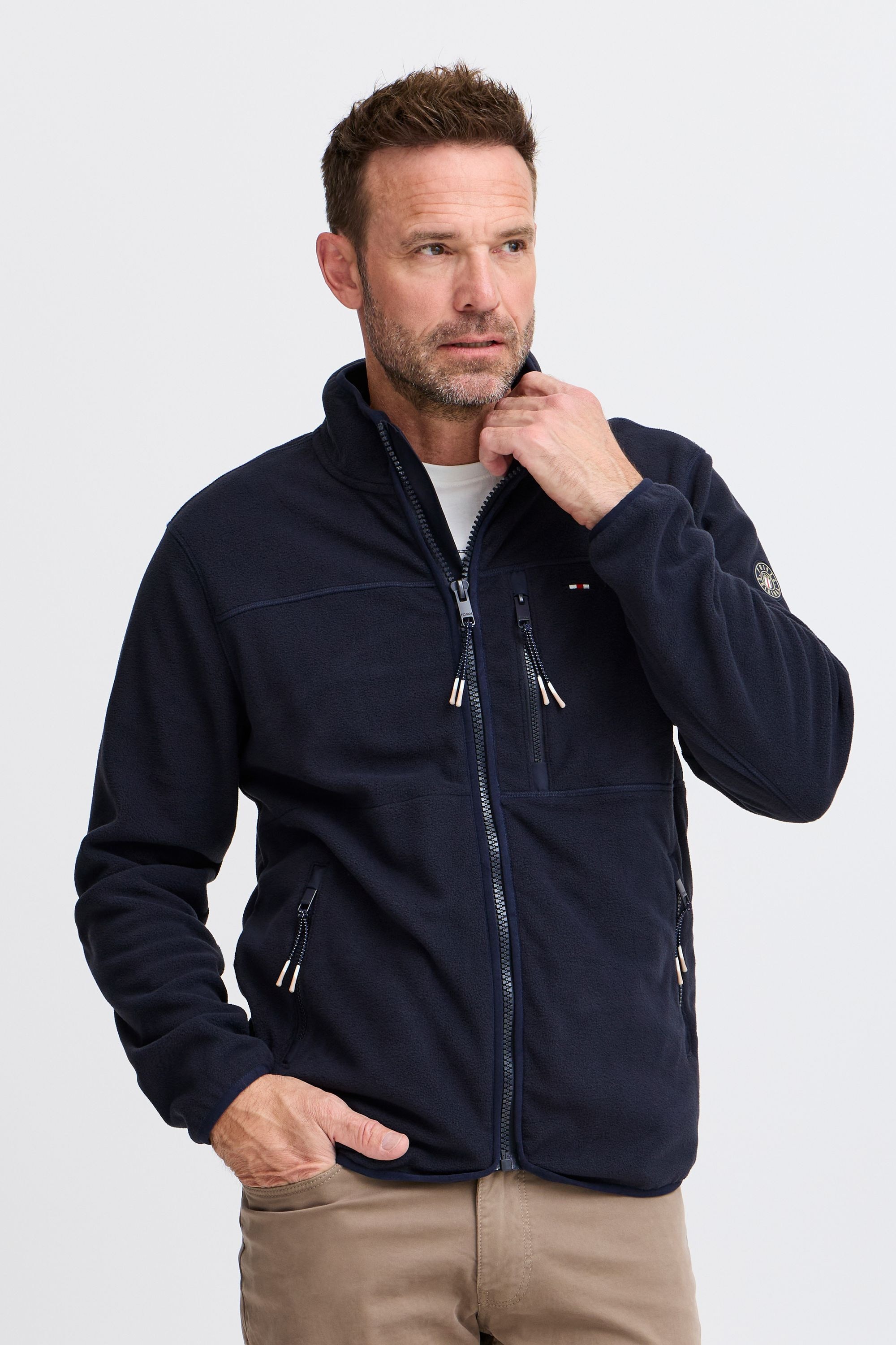 FQ1924 Fleecejacke »Fleecejacke FQHARRY micro fleece fullzip«