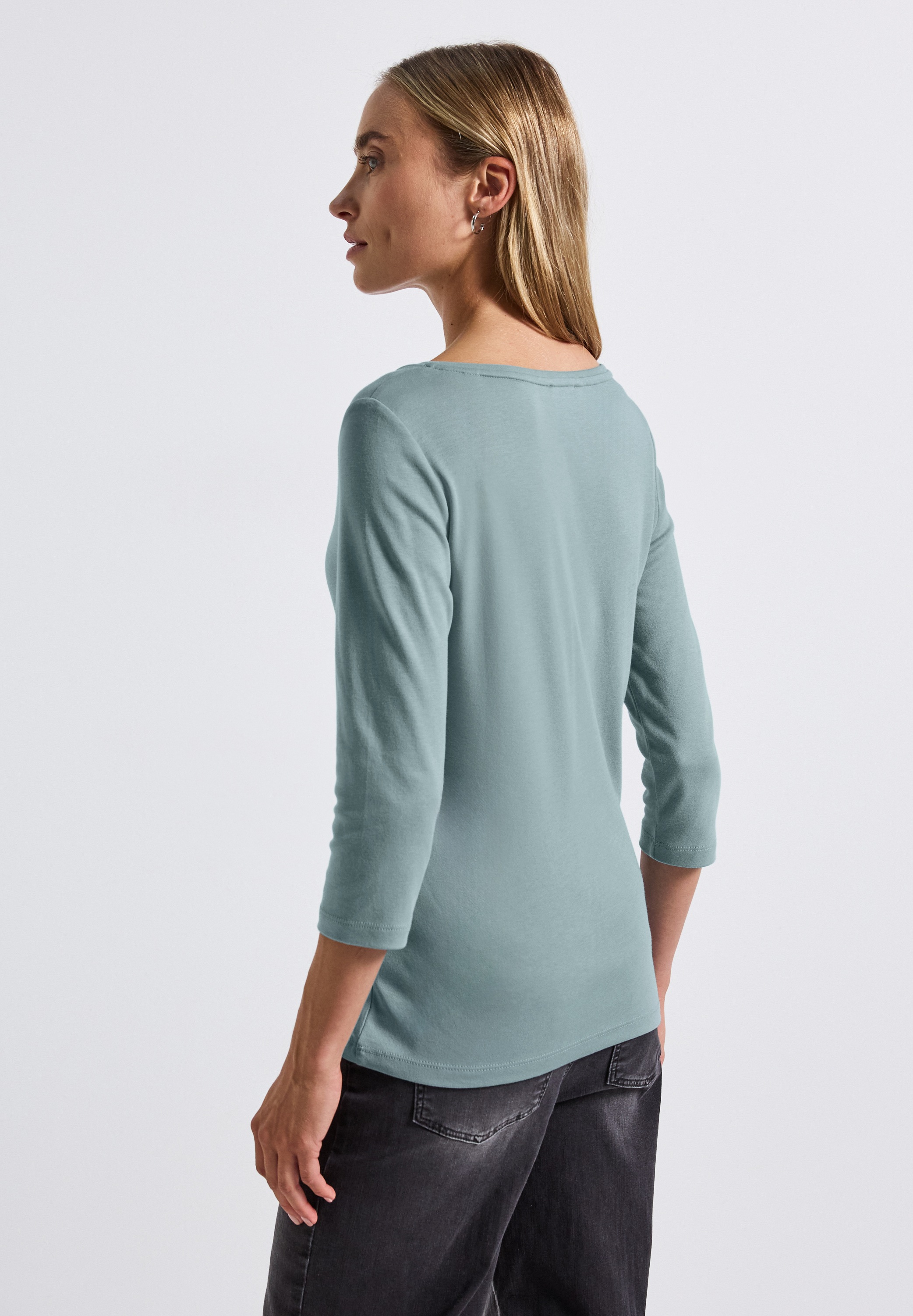 STREET ONE 3/4-Arm-Shirt, mit 3/4 Ärmeln
