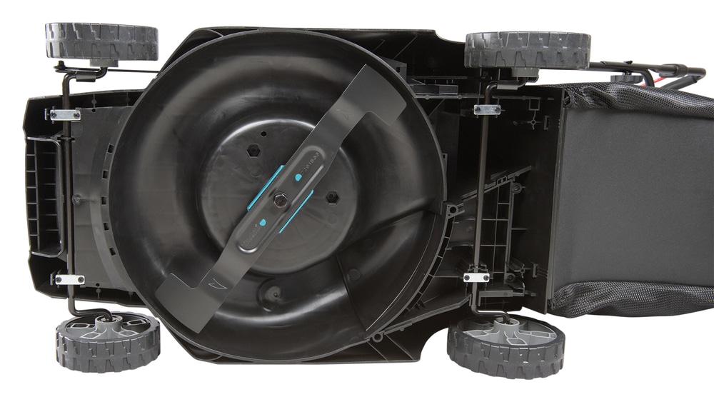 Makita Akkurasenmäher »»LM004GM102« 40V max., 43 cm, 50 l, Inkl. Akku und Ladegerät« leistungsstark, abgasfrei und besonders leise