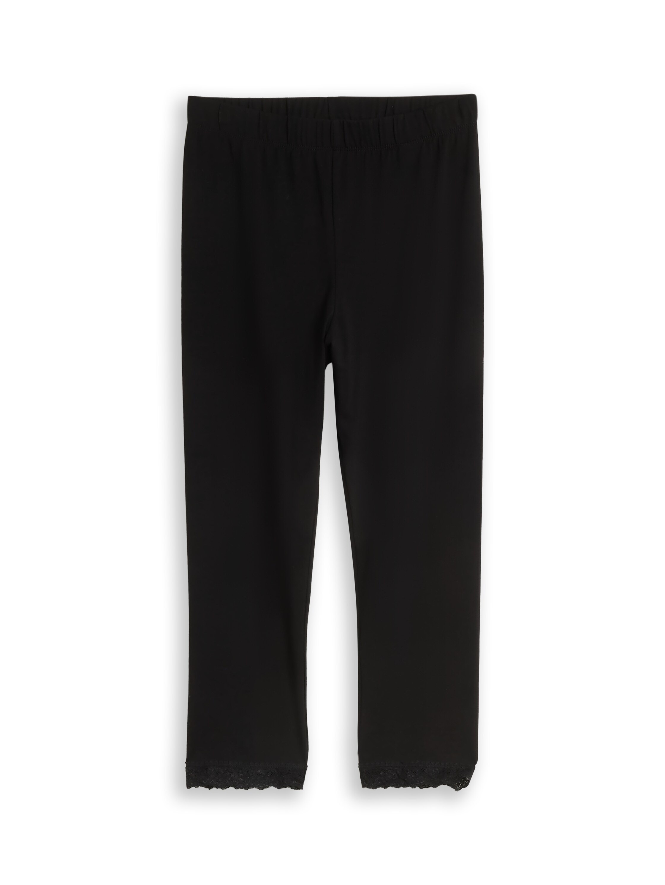 TOM TAILOR Denim Leggings  mit Spitzen-Details am Bein