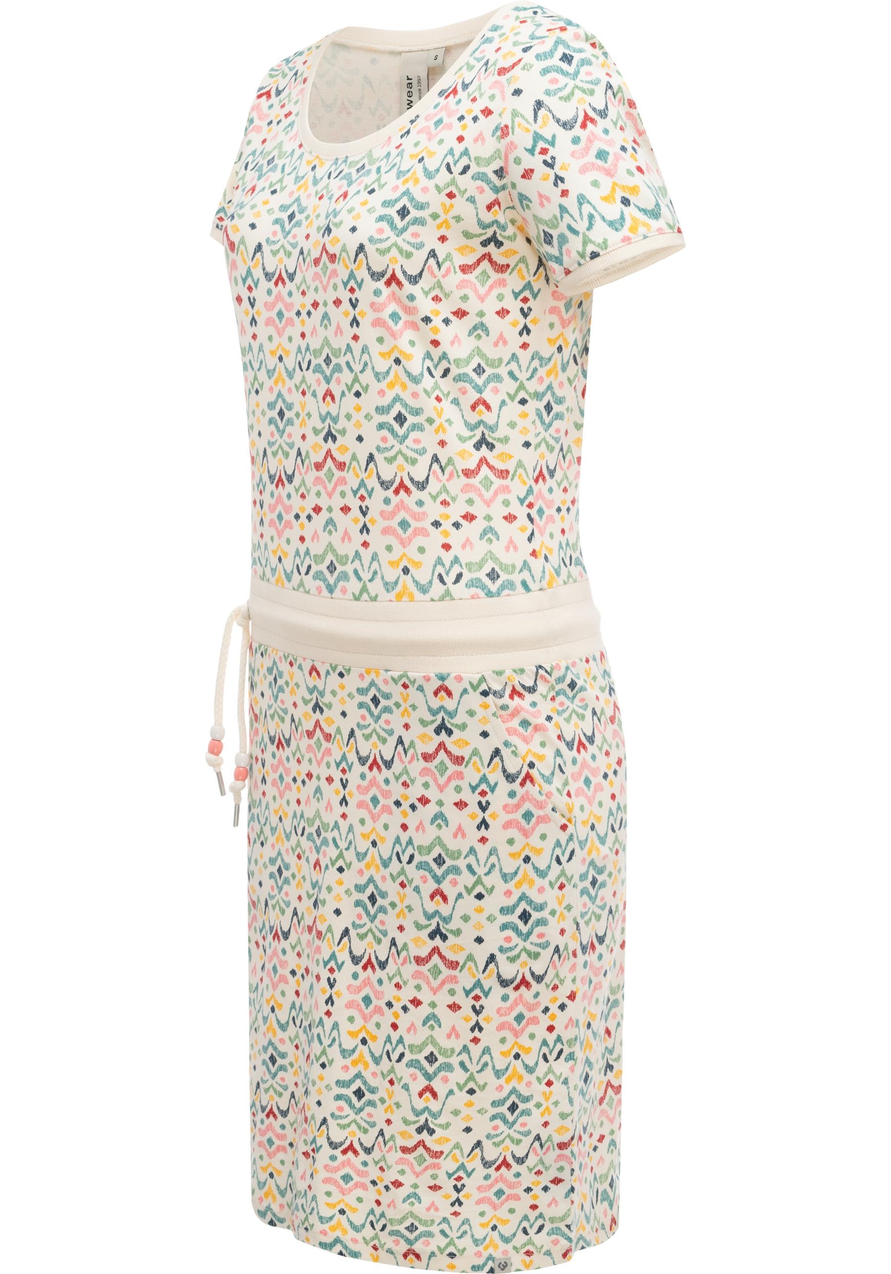 Ragwear Minikleid "Baomi Print YOUMODO" Außentaschen  Eingrifftaschen Gemus günstig online kaufen