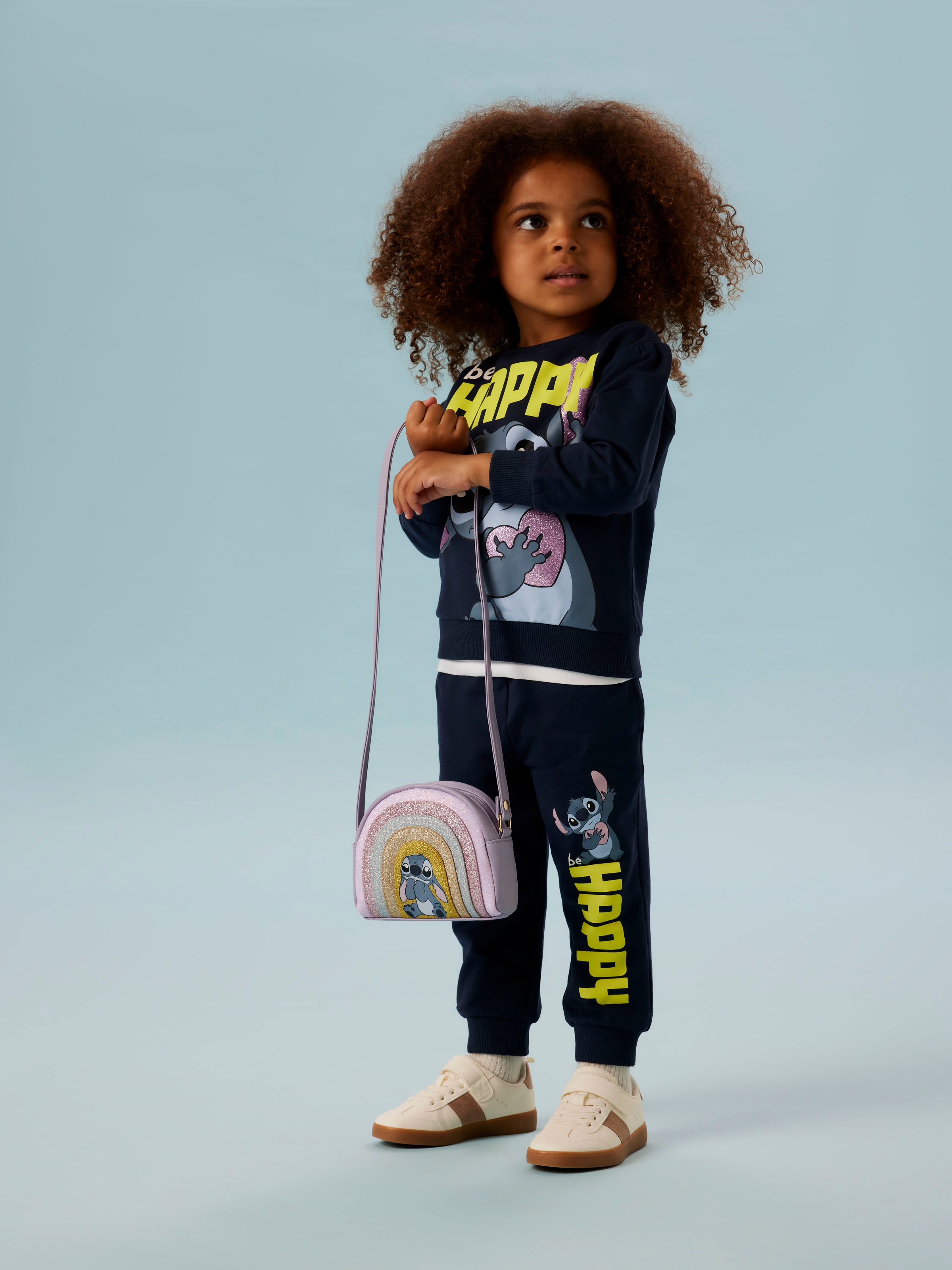 Name It Sweatshirt »NMFDIDI STITCH SWEAT UNB NOOS WDI«, mit Glitzerprint für einen funkelnden und coolen Loo
