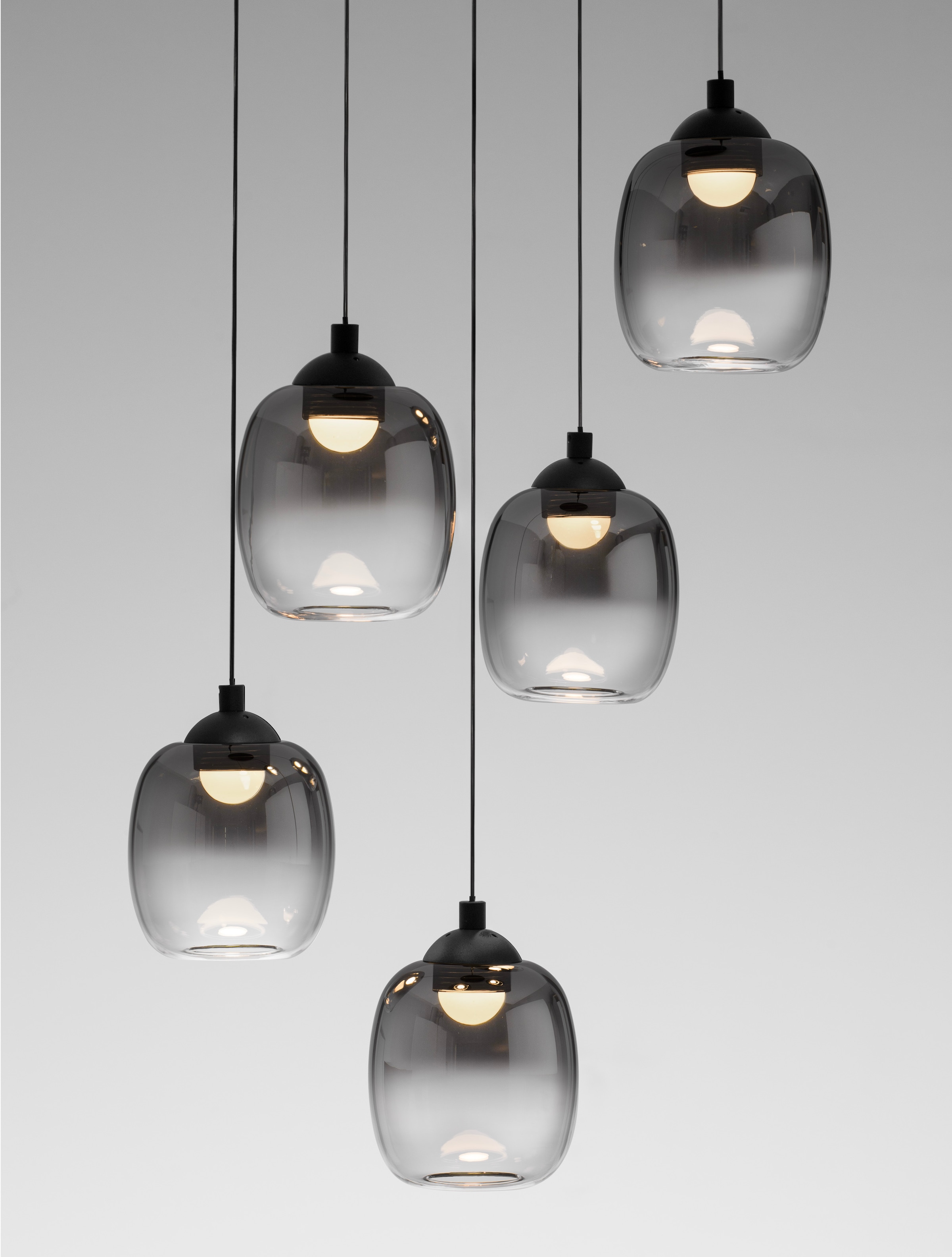 Nova Luce Pendelleuchte »KITA«, 5 flammig