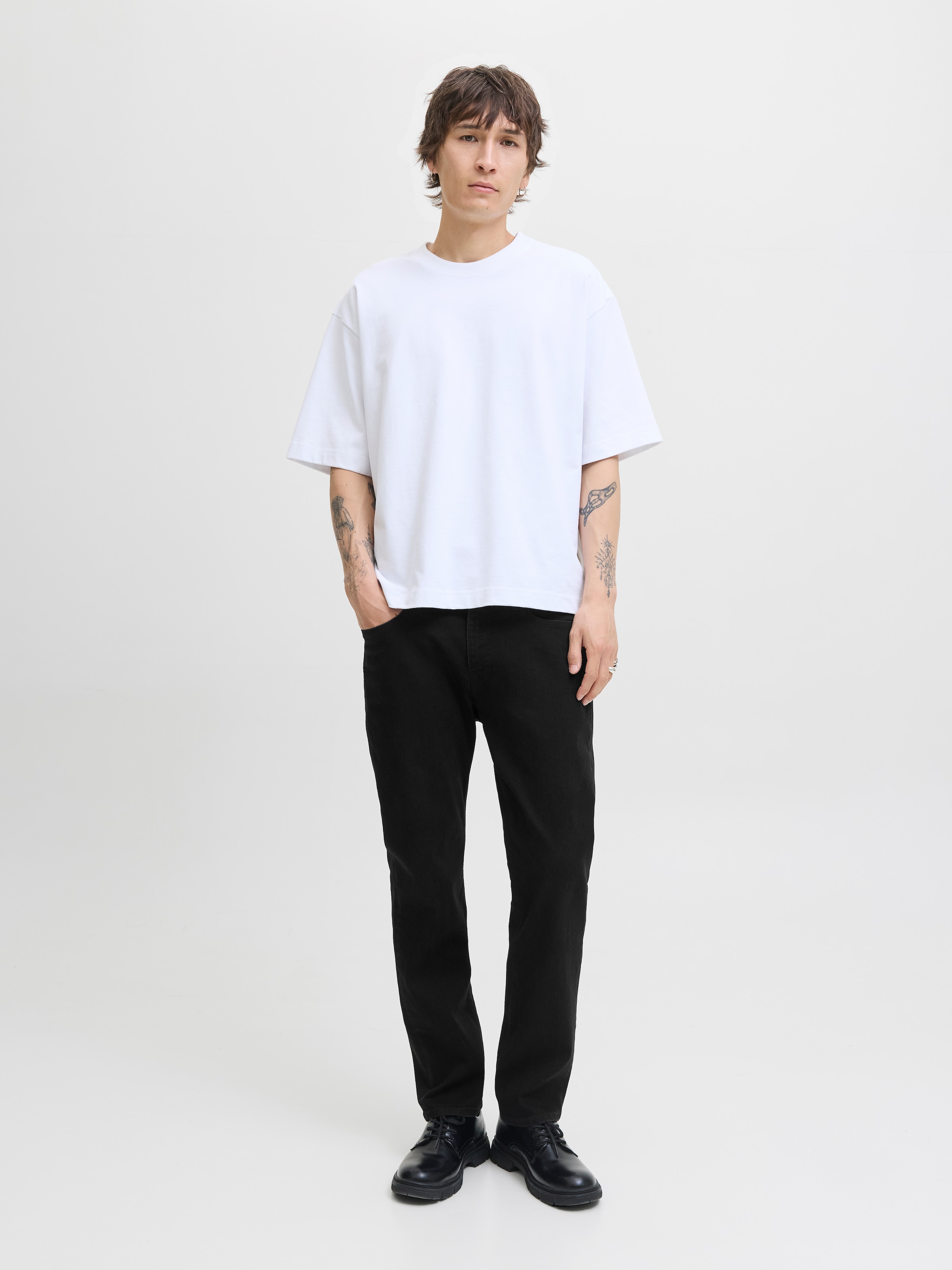 Jack & Jones Straight-Jeans »JJICLARK JJORIGINAL SQ 2«