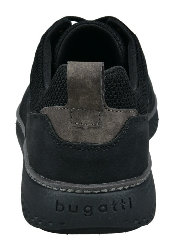 bugatti Sneaker, mit praktischer Anziehlasche, Freizeitschuh, Halbschuh, Schnürschuh