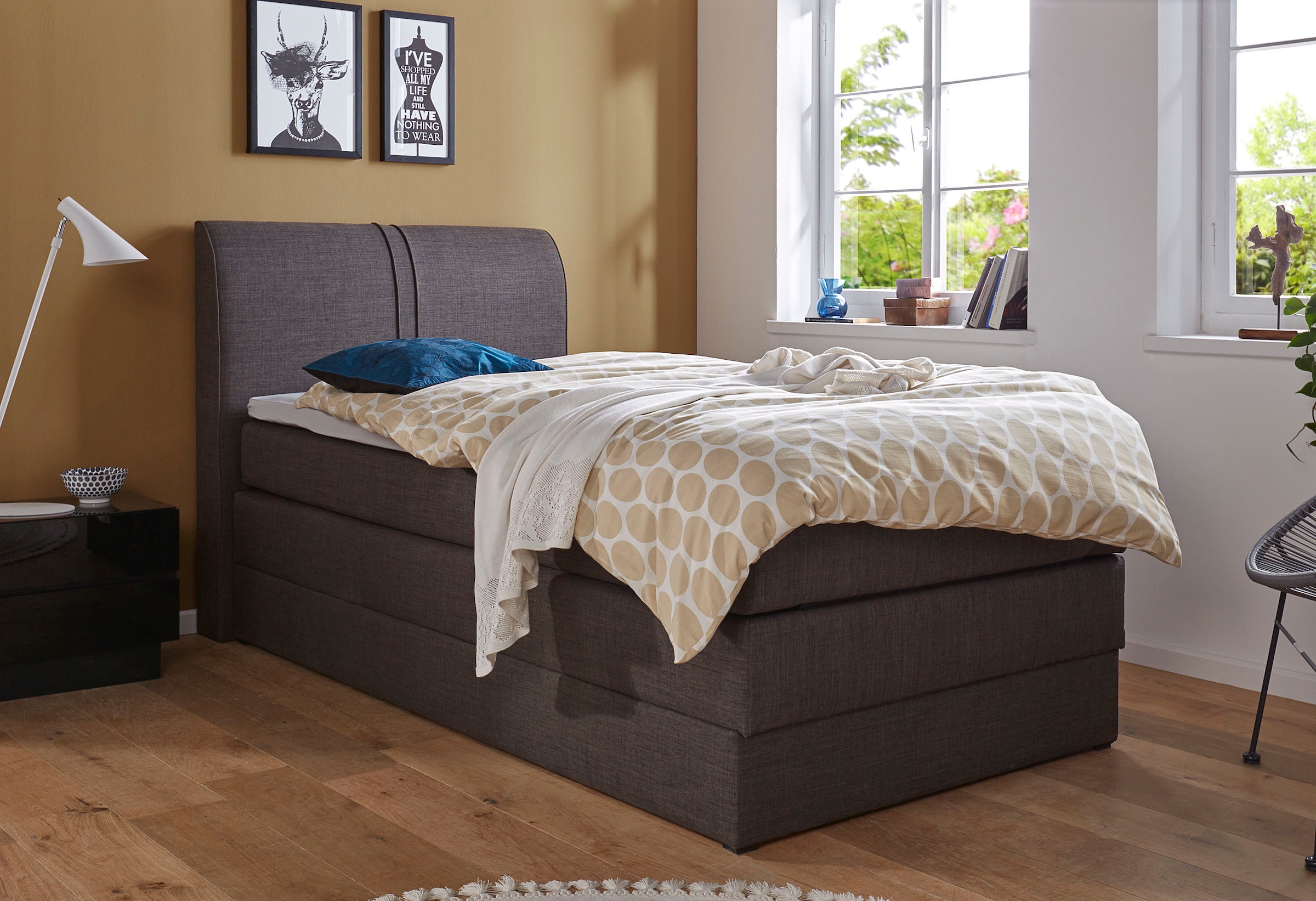 hapo Boxspringbett mit Bettkasten günstig online kaufen