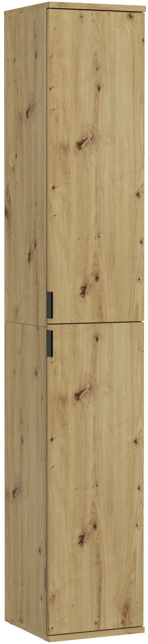 Home affaire Garderobenschrank "TRONDHEIM, Höhe 193 cm, 2 Türen, 6 Fächer, 4 Einlegeböden" Türanschlag wechselbar, in verschiedenen Farben erhältlich, Schrank, Hochschramk, Mehrzweckschrank, Universalschrank, Flur, Diele