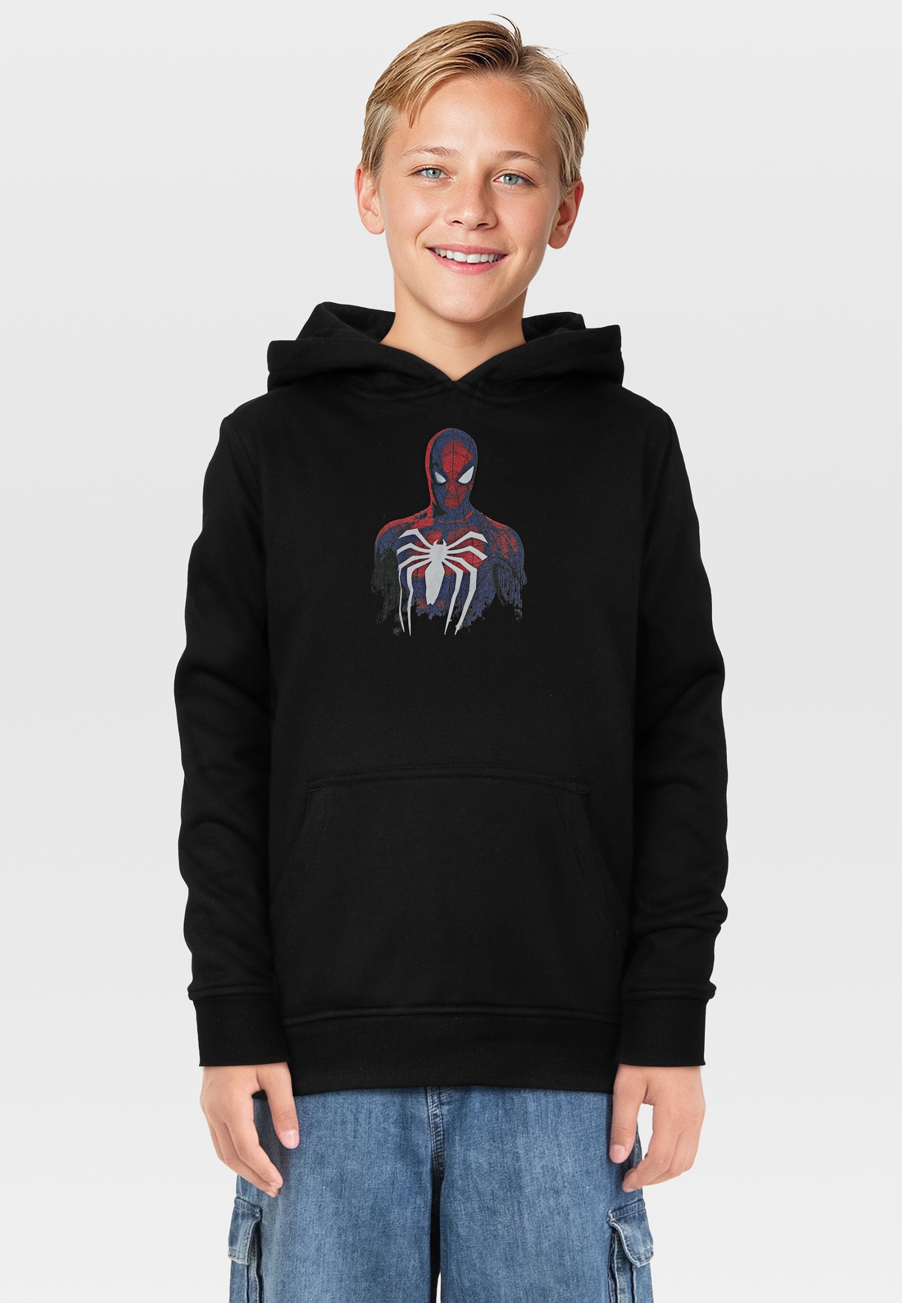 MisterTee Kapuzenpullover »MisterTee Kids Spiderman Logo Hoody« 1