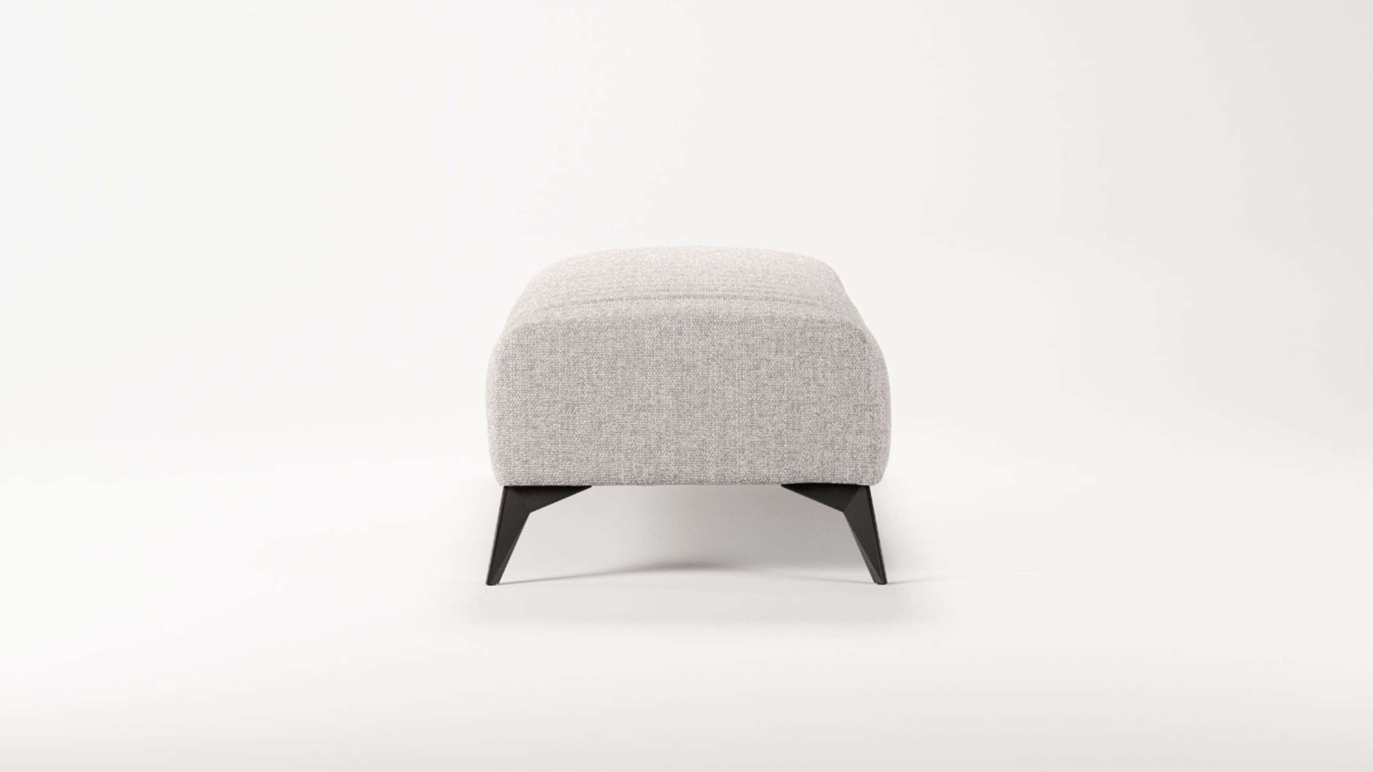Thumbnail - Places of Style Polsterhocker "MATTHEW Sitzhocker XXL, Maße B/T/H: 140/60/43 cm", Steppung, belastbar bis 180 kg
