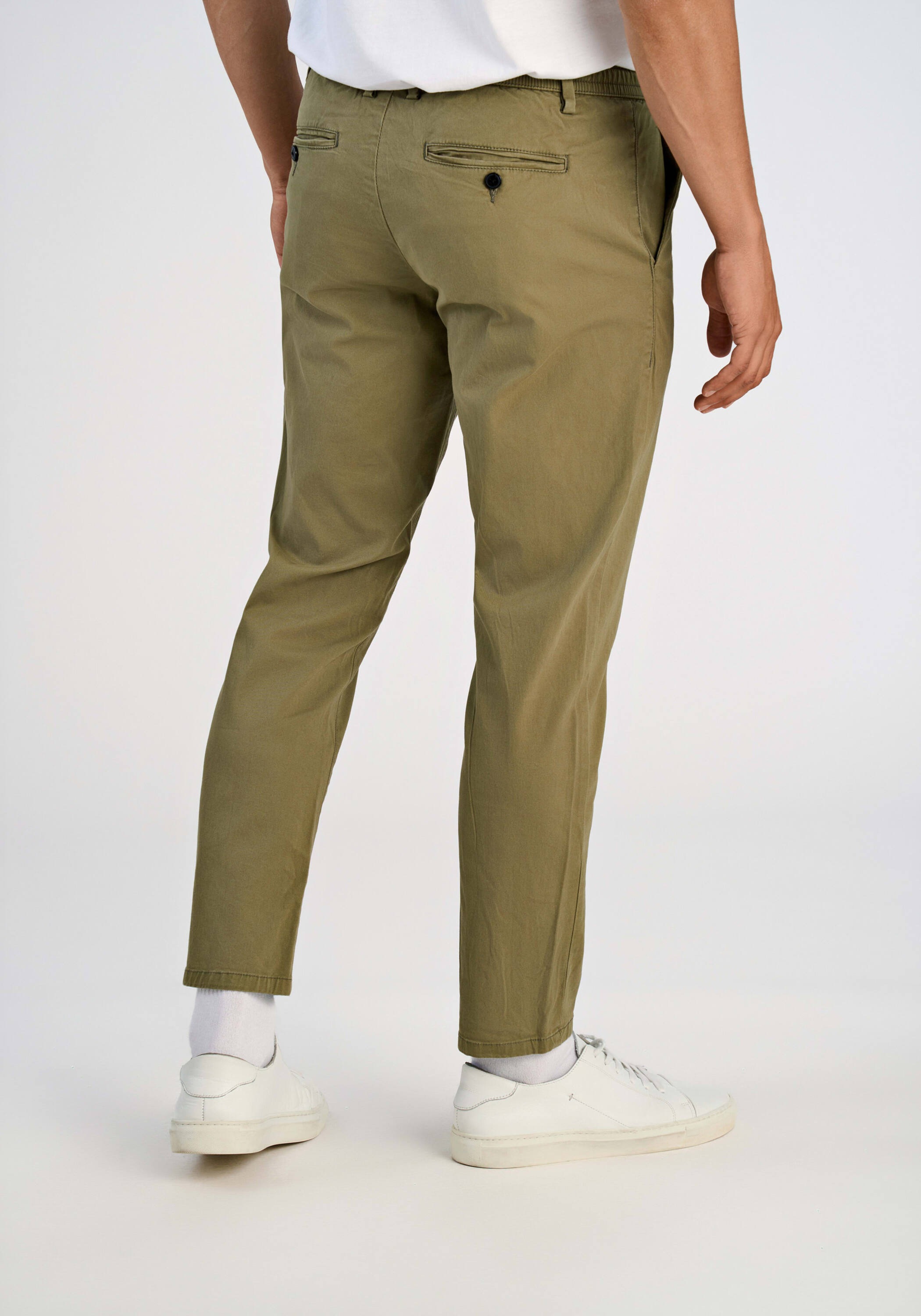 LINDBERGH Stoffhose "Freizeithose Carrot Fit, Cropped Length" günstig online kaufen