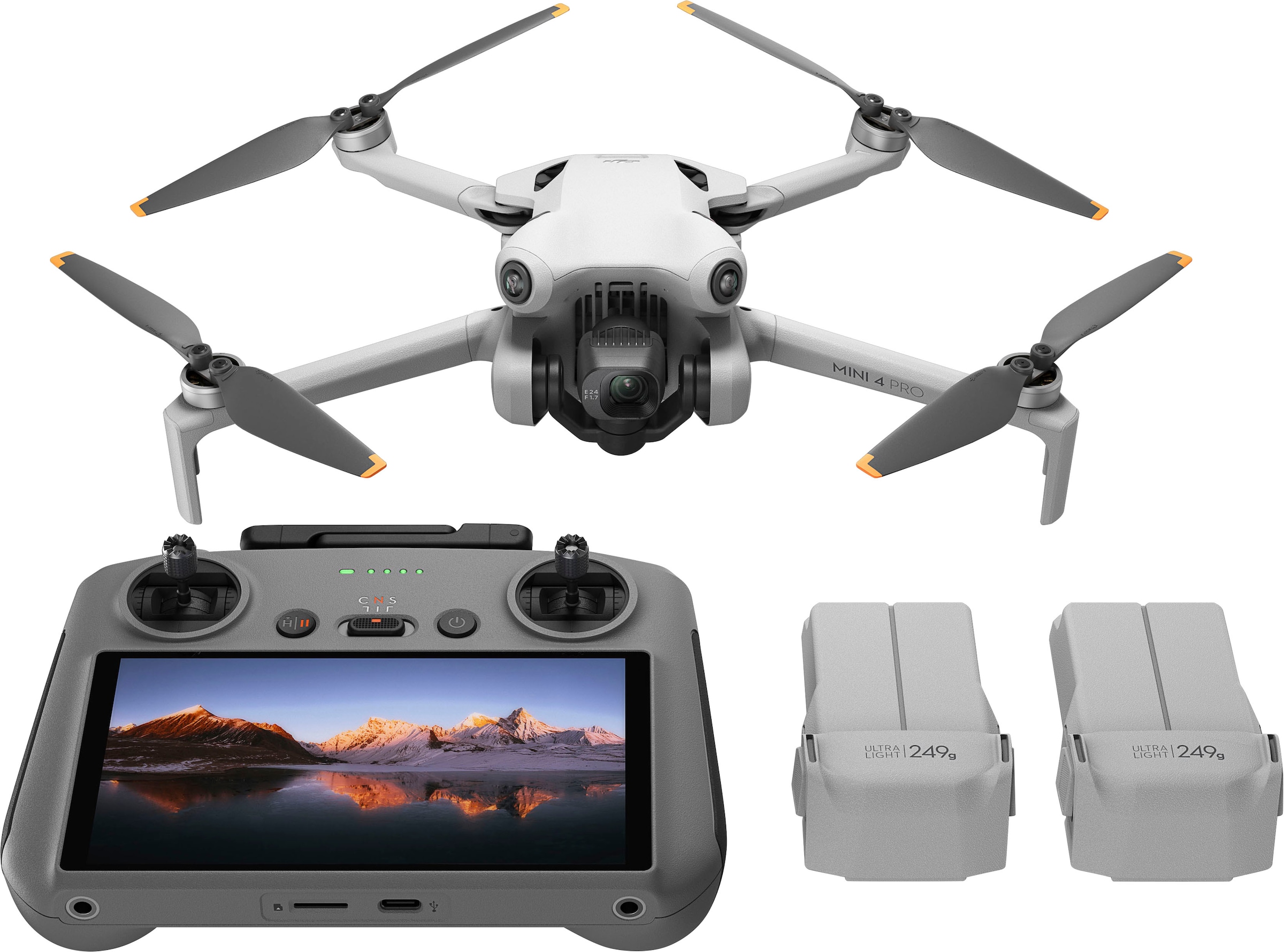 DJI Drohne »Mini 4 Pro Fly More Combo (DJI RC 2) (GL)«