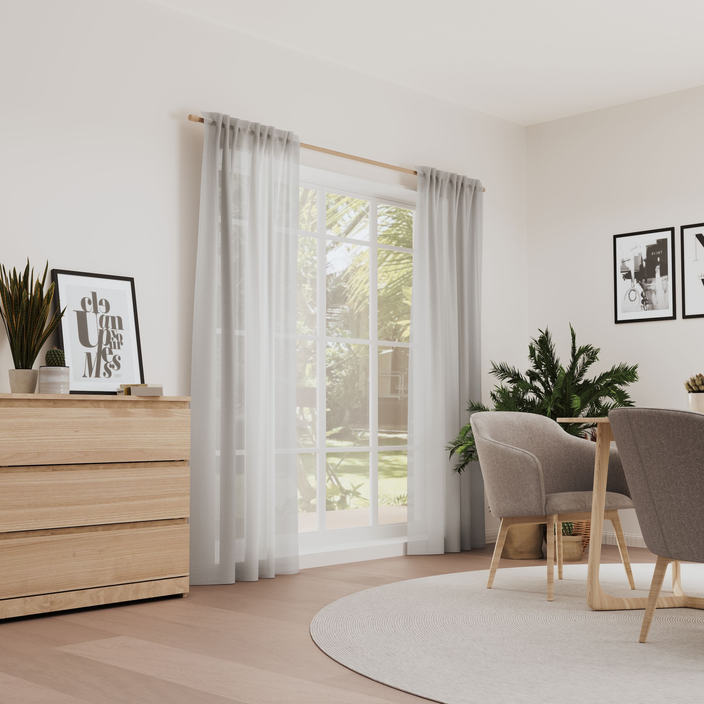 Neutex for you Vorhang "INTENSE" Multifunktionsband 1 Stk. tlg. Buntweber m günstig online kaufen