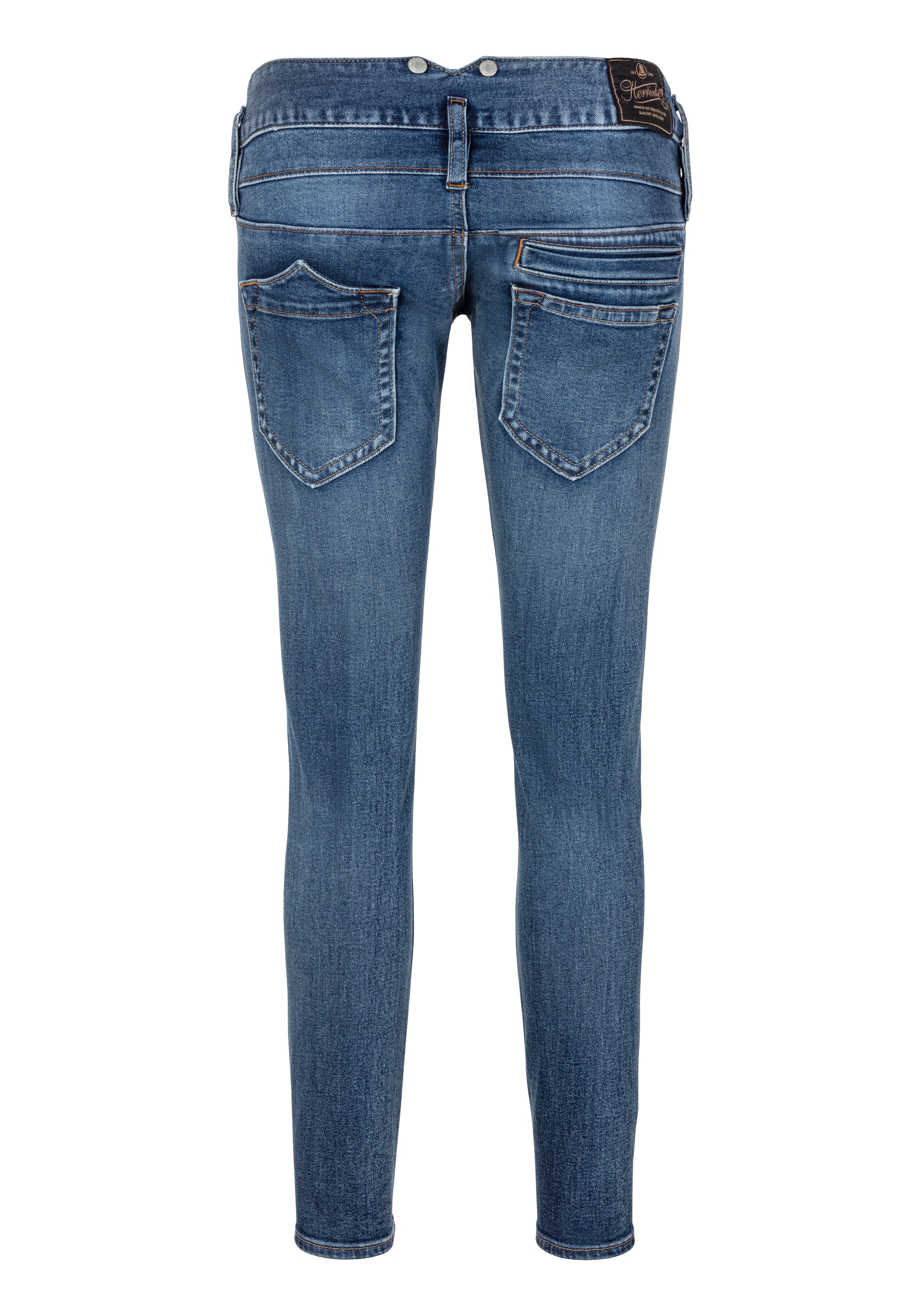 Herrlicher Slim-fit-Jeans »Pitch Slim Denim Stretch«, mit niedriger Taille