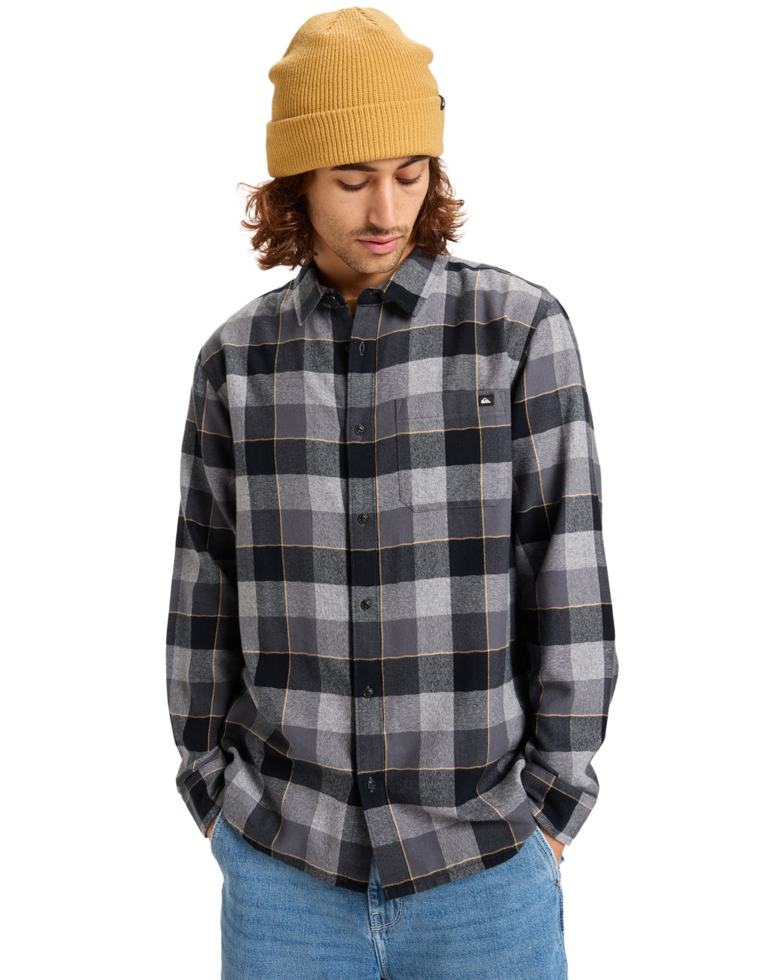 Quiksilver Langarmhemd "Motherfly Plaid" günstig online kaufen