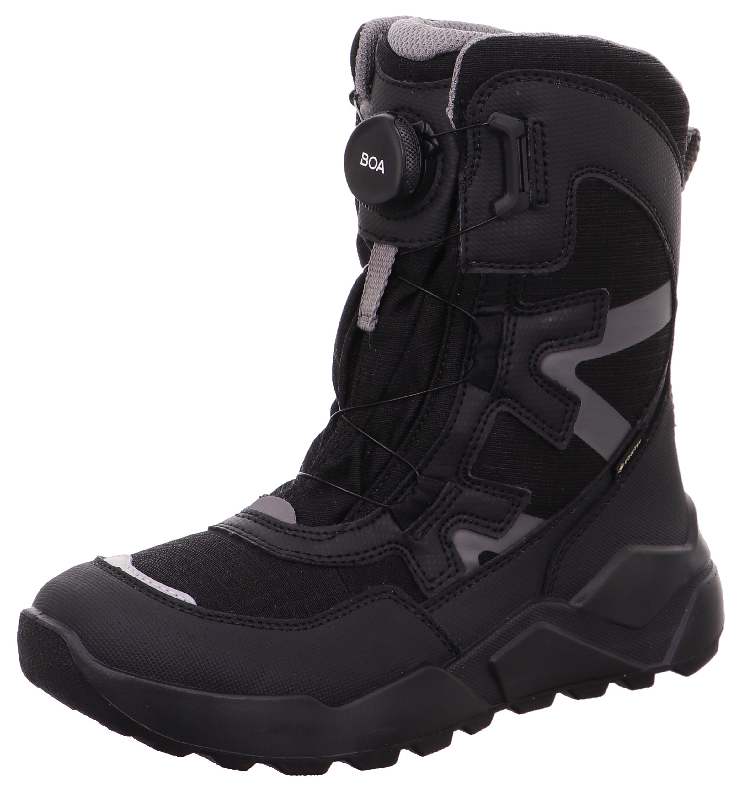 Winterstiefel »ROCKET WMS: weit«, Snowboots, Klettstiefel, Winterschuh mit Schurwolle