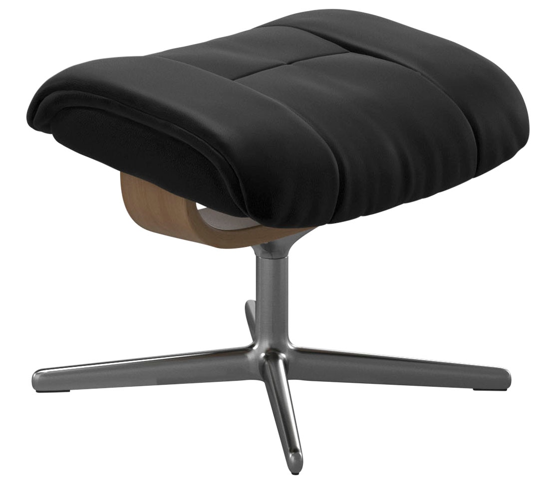 Stressless Fußhocker "Mayfair", mit Cross Base, Größe S, M & L, Holzakzent günstig online kaufen