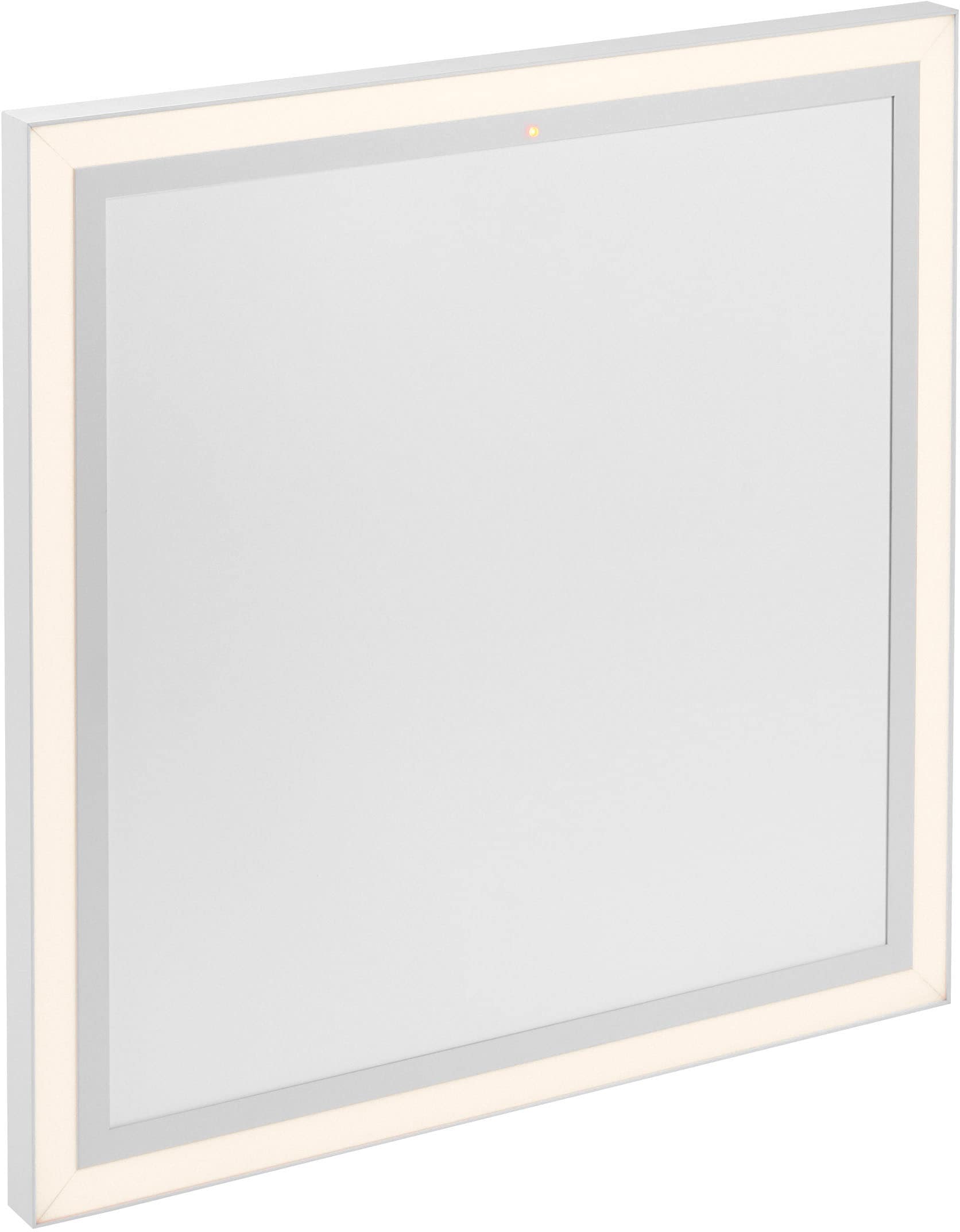 JUST LIGHT Deckenleuchte "BEROA", weiß, 1, 1 Stk., Leuchten, Deckenpanel mit IR-Heizung 450W, Funk Fernbed., Funkthermostat, LED Panels