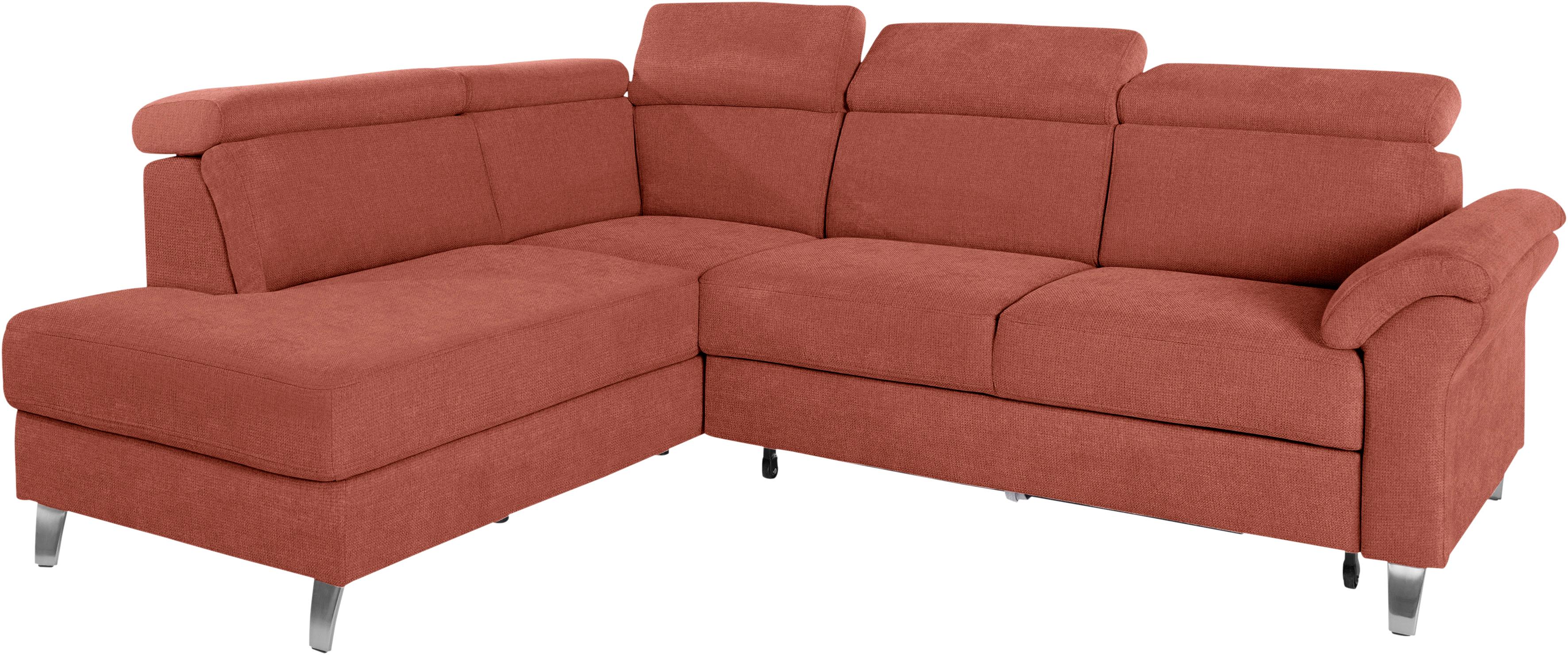 Thumbnail - sit&more Ecksofa, inklusive Kopfteilverstellung, wahlweise mit Bettfunktion und Bettkasten