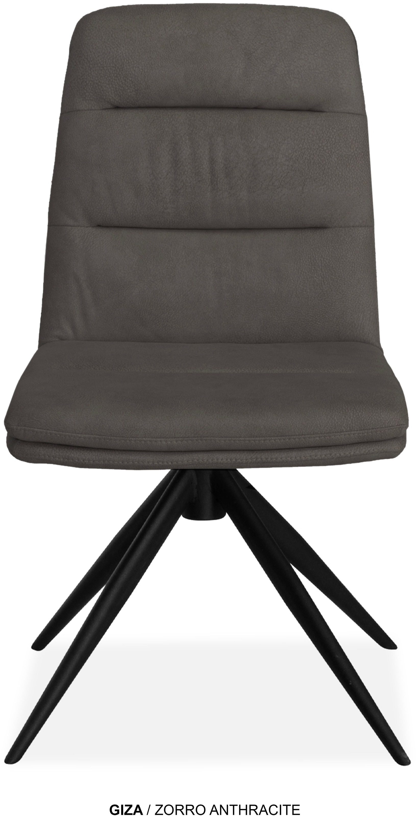 Thumbnail - OMG Design Esszimmerstuhl "Giza" (Set) 2 Stk.Drehstuhl mit auto-return, pflegeleichter Bezug