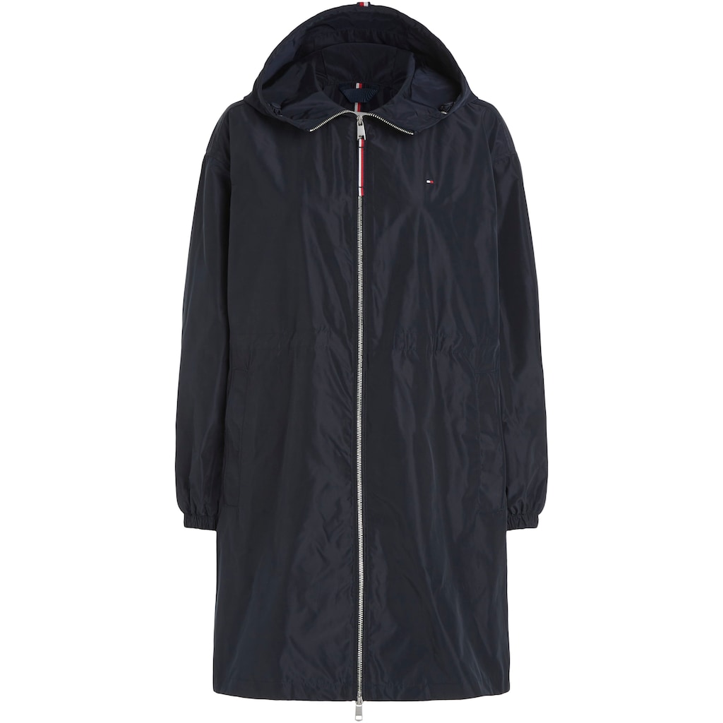 Tommy Hilfiger Windbreaker »TRANSITIONAL WINDBREAKER PARKA«, mit Kapuze, mit Sturmriegel hinten