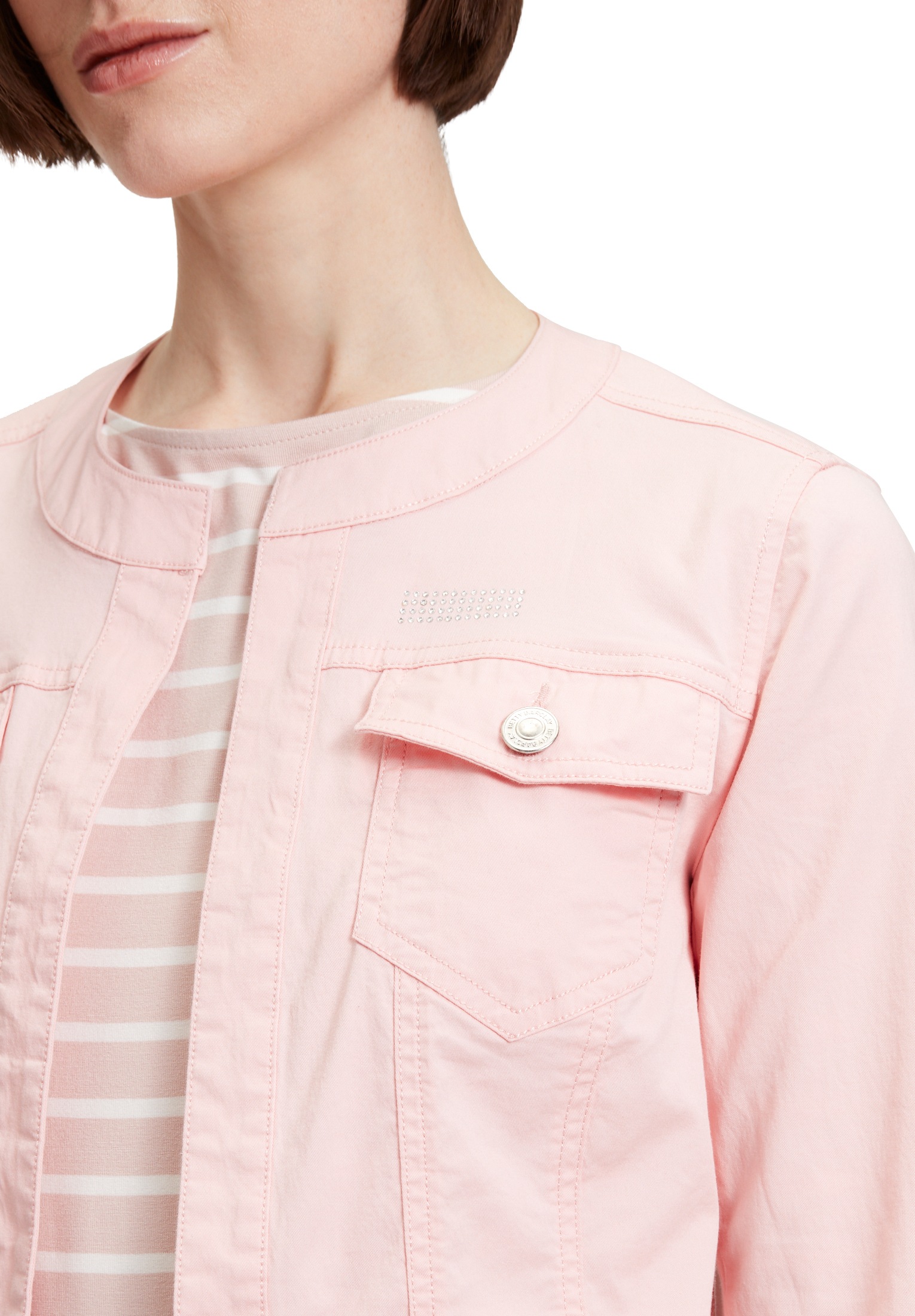 Betty Barclay Jackenblazer »Betty Barclay Sommerjacke mit Schmucksteinen«, Strass