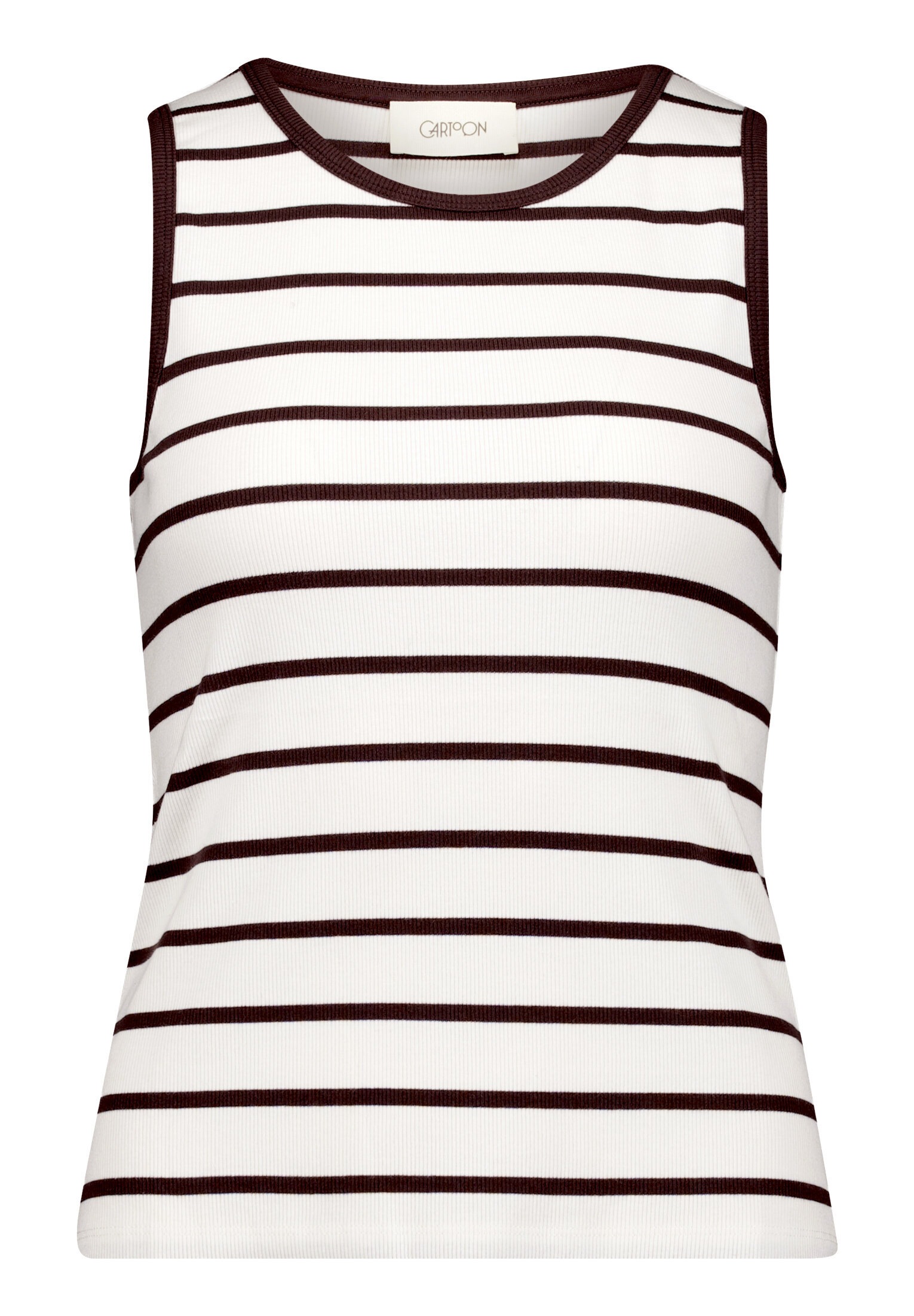 Cartoon T-Shirt »Damen mit Rundhalsausschnitt« 1
