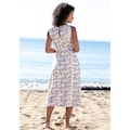 Beachtime Sommerkleid, mit Blumendruck, Strandmode, Strandbekleidung