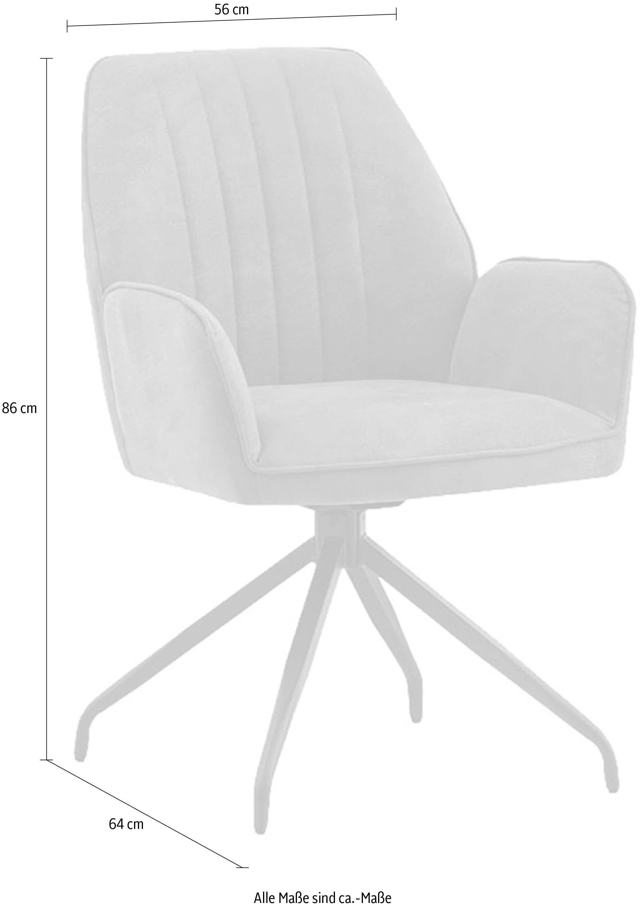 Home affaire Stuhl »Pollenca« (Set) 2 Stk.tolle Optik