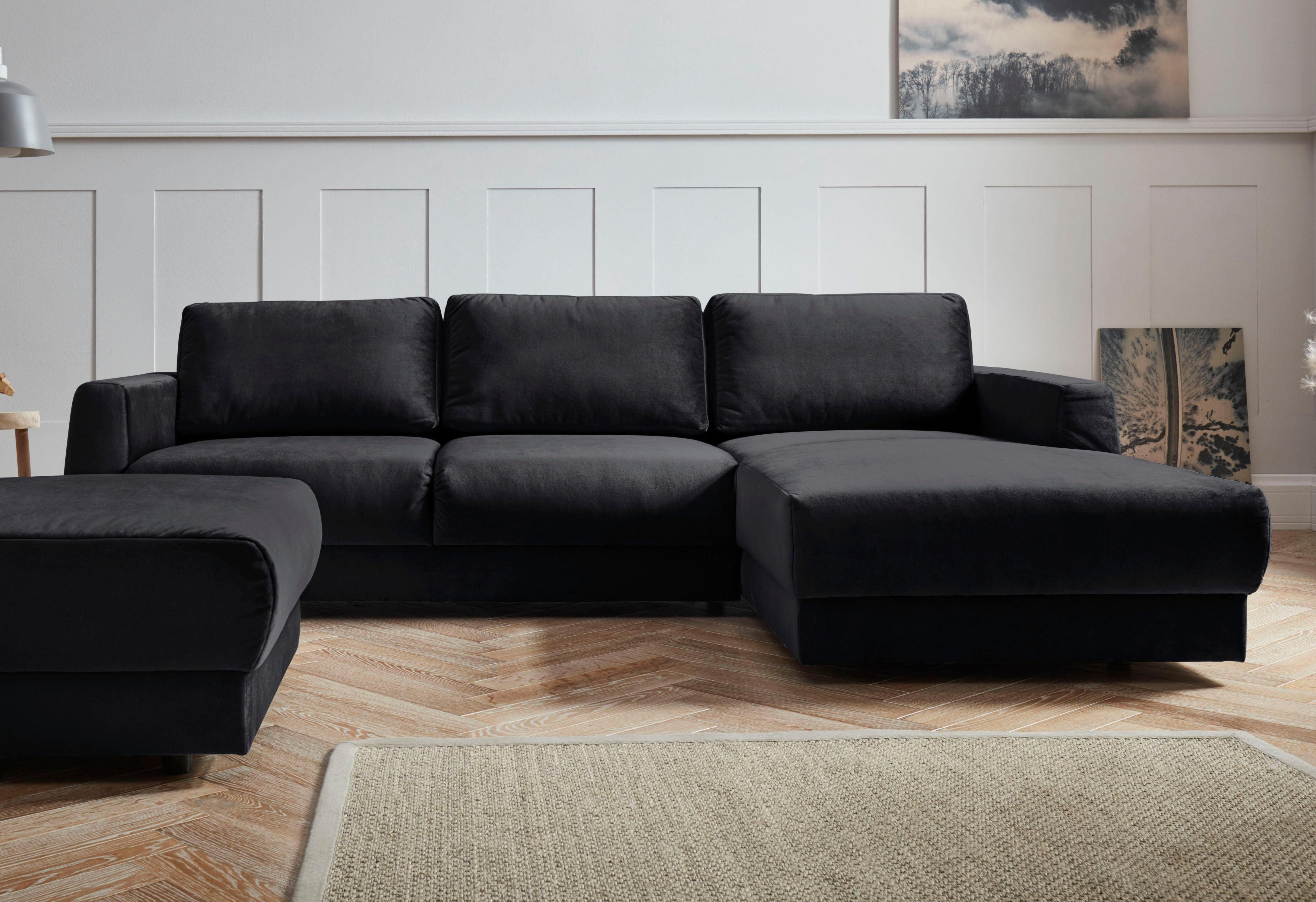 OTTO home Ecksofa "Hobro L-Form" in 3 Bezugsqualitäten in vielen Farben