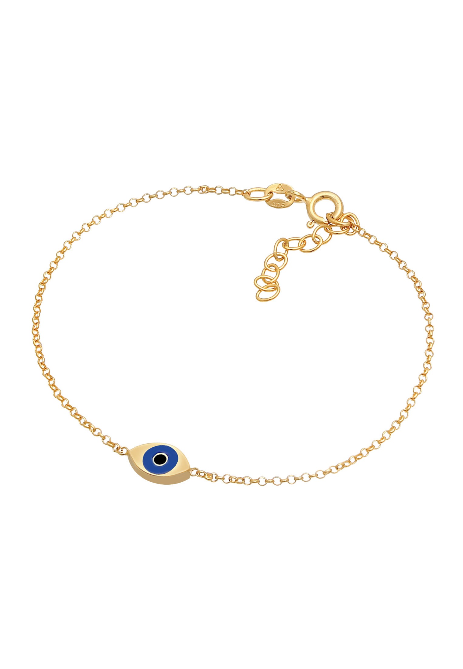 Elli Armband »Evil Eye Auge Symbol Emaille 925er Silber«