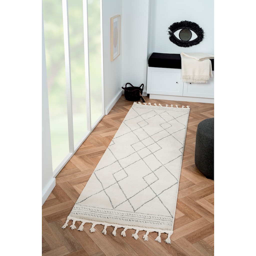 Myflair Möbel & Accessoires Hochflor-Läufer »Moroccan Design«, rechteckig