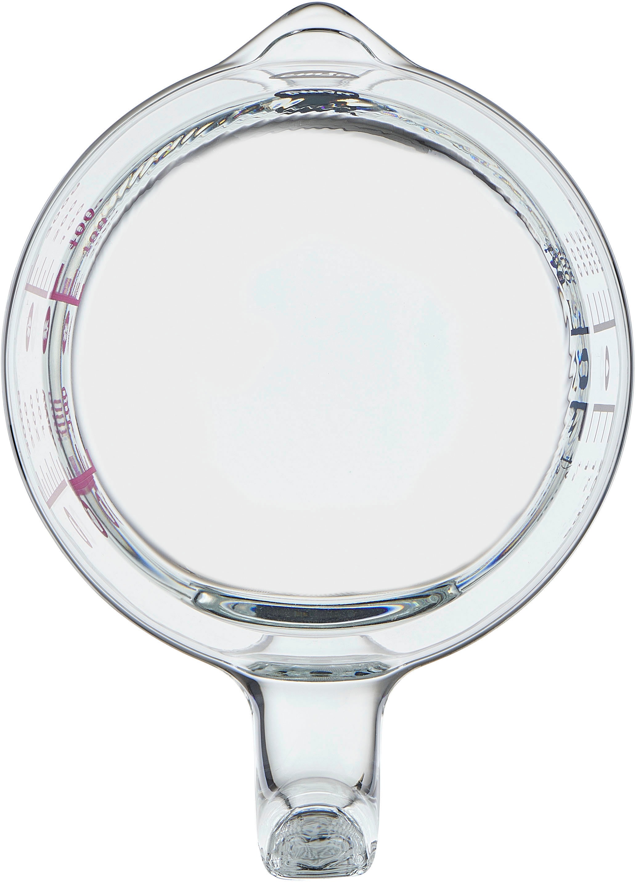 Thumbnail - Emsa Messbecher "Prep&Bake" Glas 1 Stk. tlg. doppelte Skalierung f. feste & flüssige Zutaten, Ausgießlippe