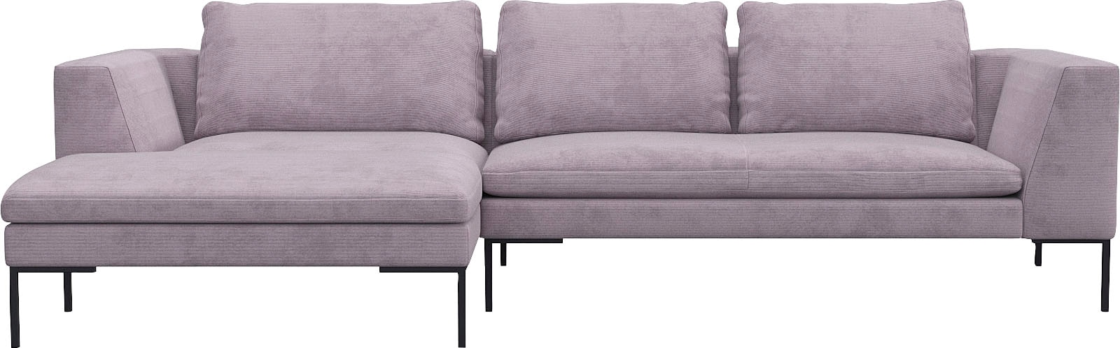 FLEXLUX Ecksofa "Loano, toller Sitzkomfort, L-Form", modernes Sofa, frei im günstig online kaufen