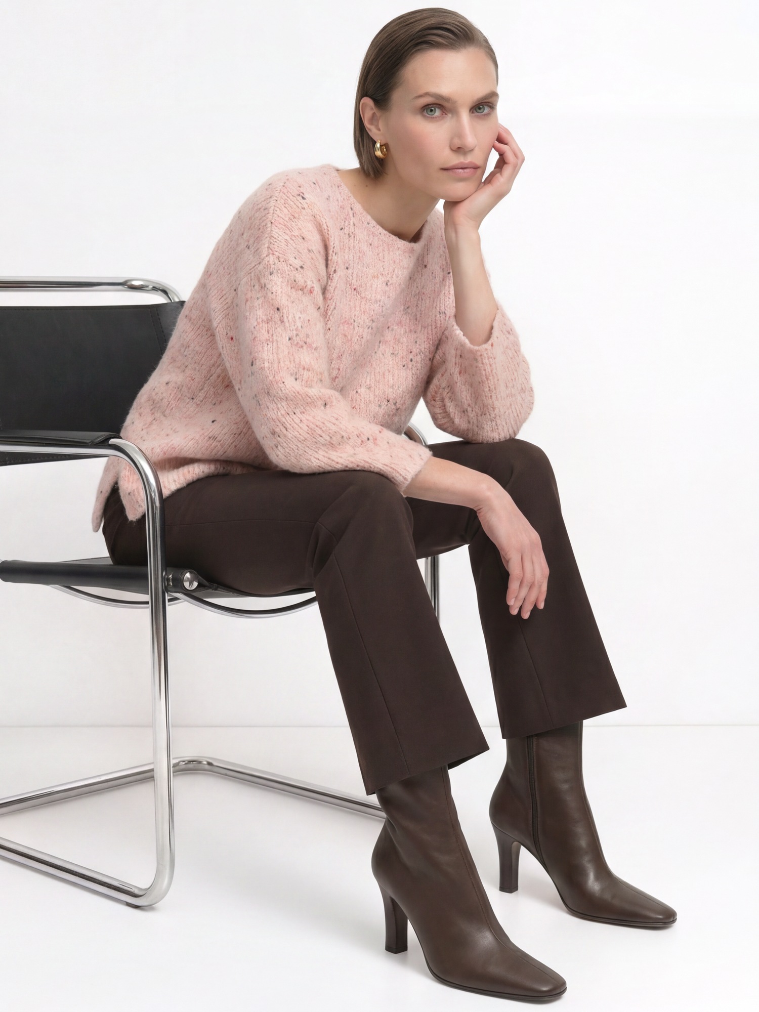 RICHROYAL 3/4 Arm-Pullover »Rich & Royal«