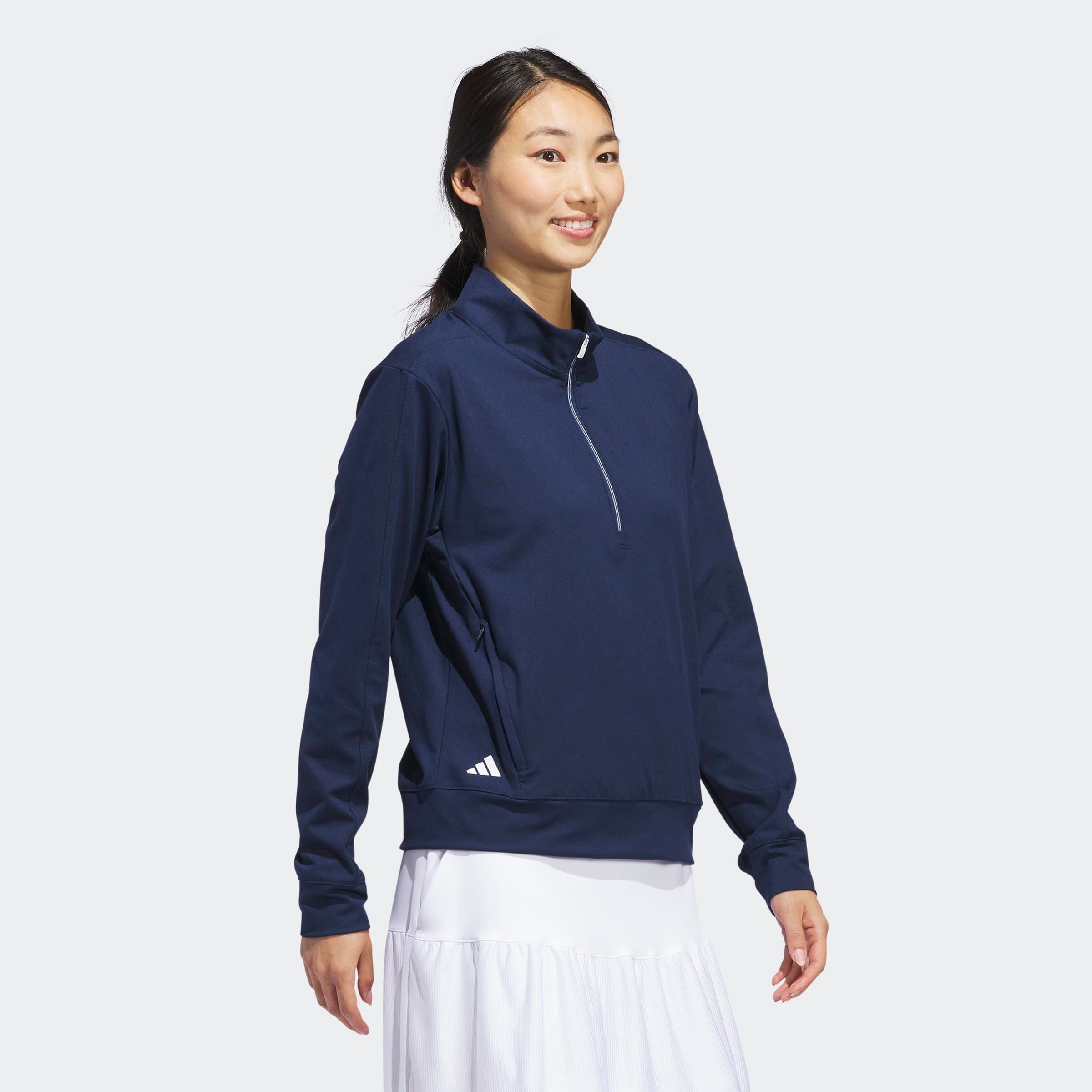 adidas Performance Sweatshirt "WOMENS ULTIMATE365 HALF-ZIP LAYERING OBERTEIL"