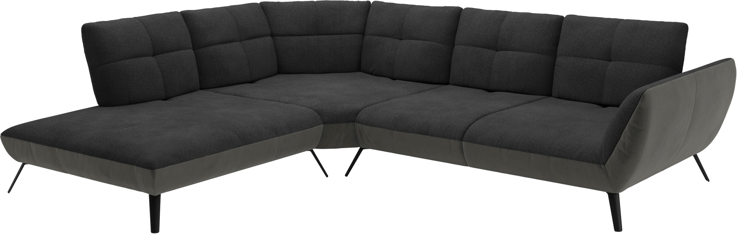 Places of Style Ecksofa »Mikado L-Form«, inkl. Sitztiefenverstellung und Armteilverstellung