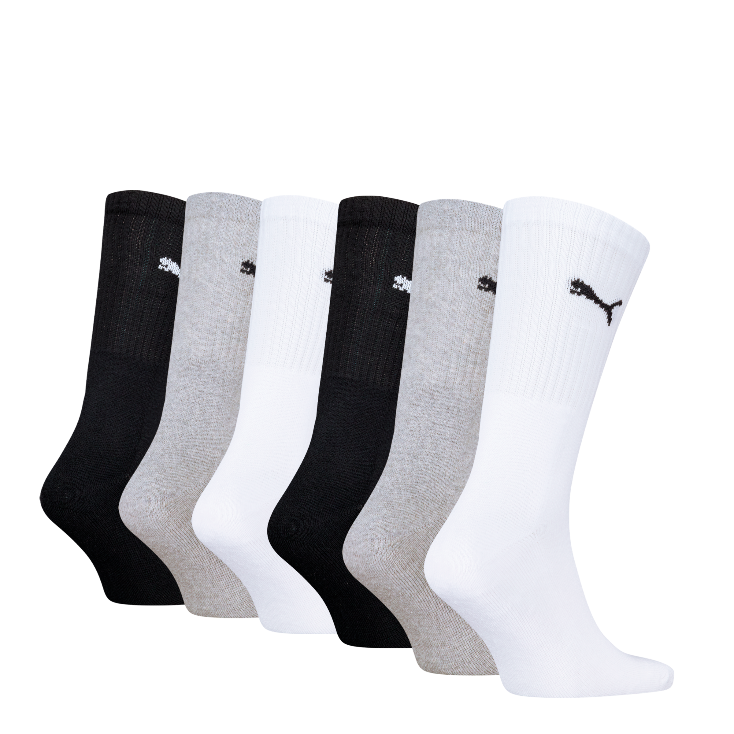 PUMA Unisex Sport Socken SHORT CREW UNISEX ECOM 6er Pack günstig online kaufen