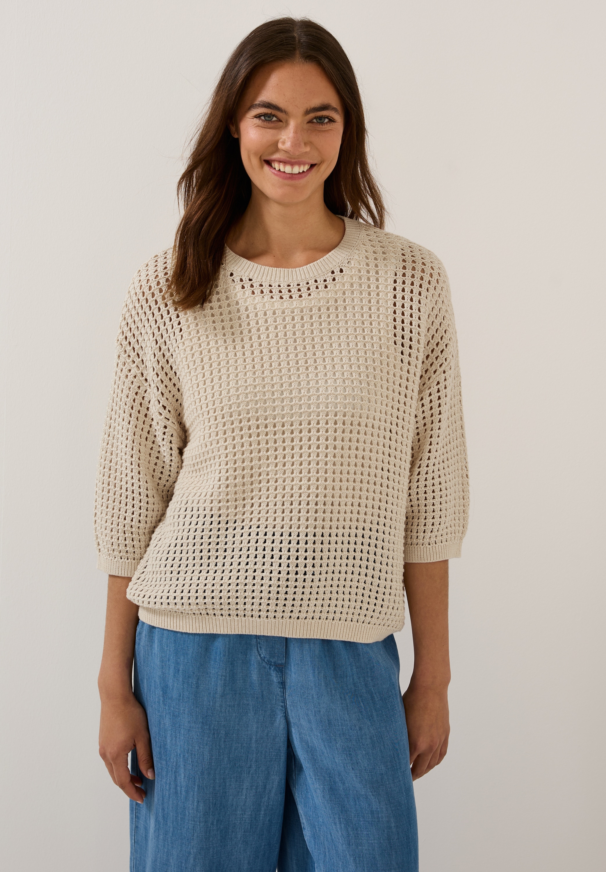 Cecil Strickpullover, Grobstrick günstig online kaufen