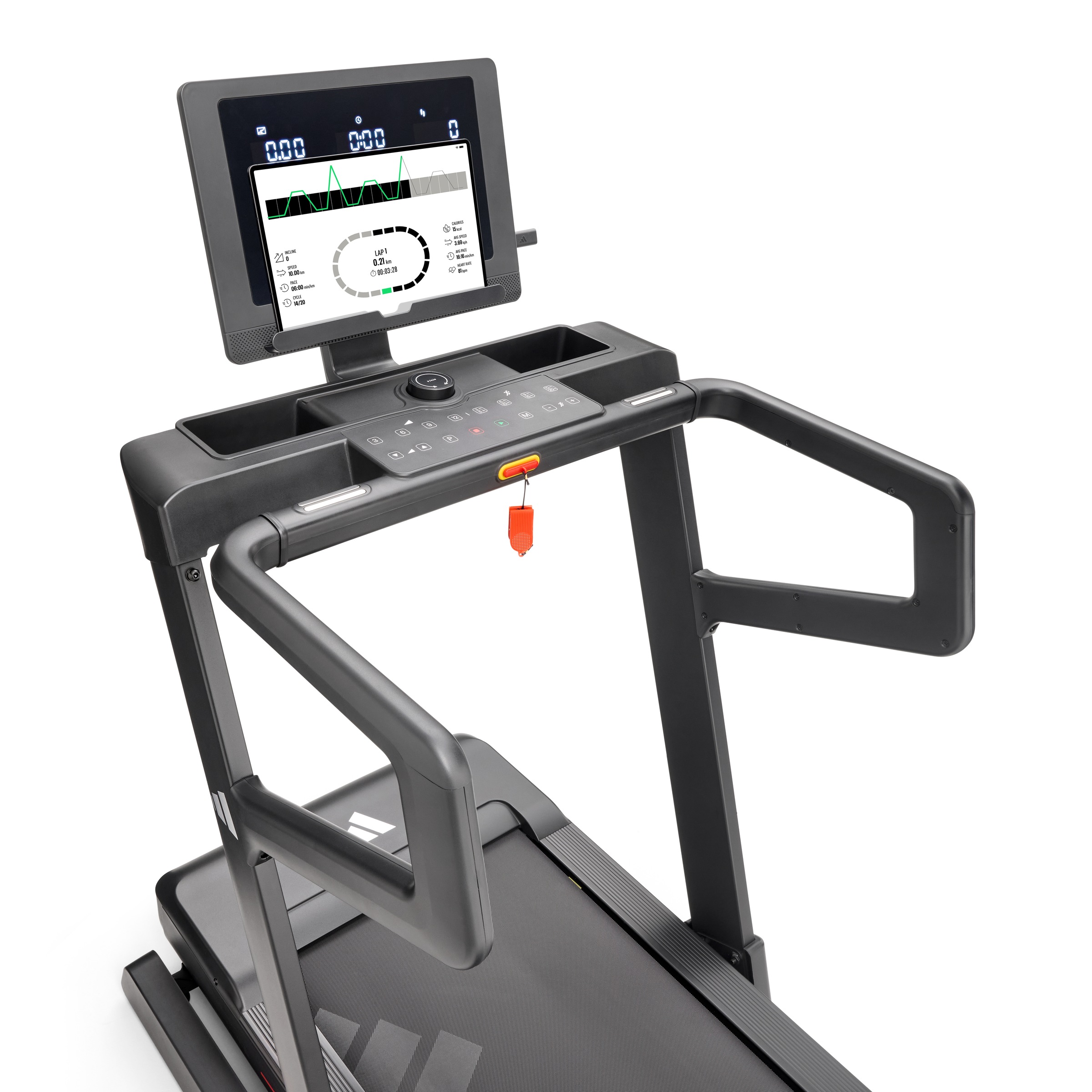 adidas Performance Laufband »adidas T-600« Über die Drehregler-Oberfläche können Sie Ihr Training nahtlos steuern