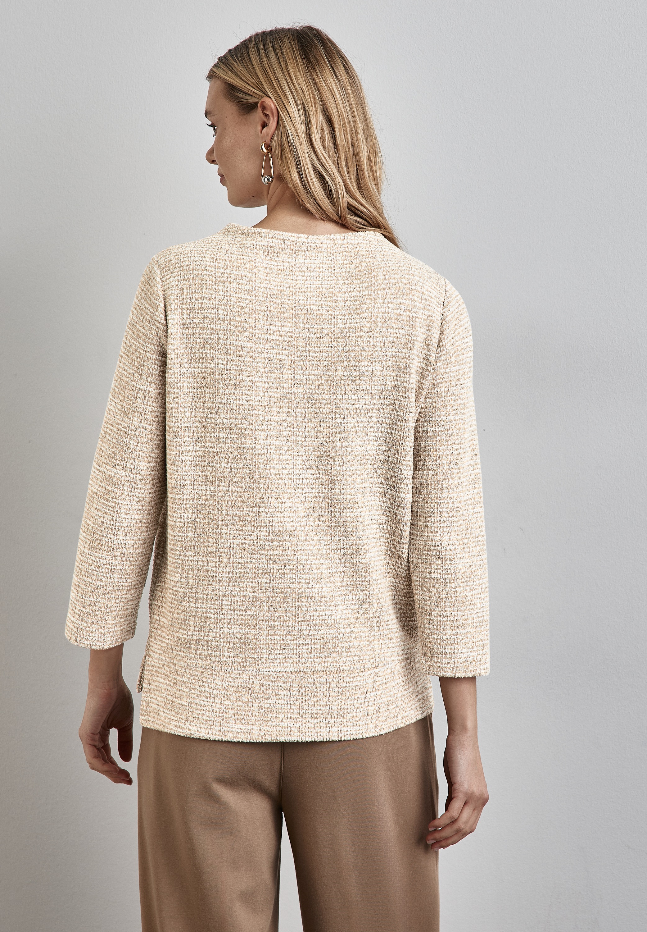 STREET ONE 3/4-Arm-Shirt, mit 3/4 Ärmeln