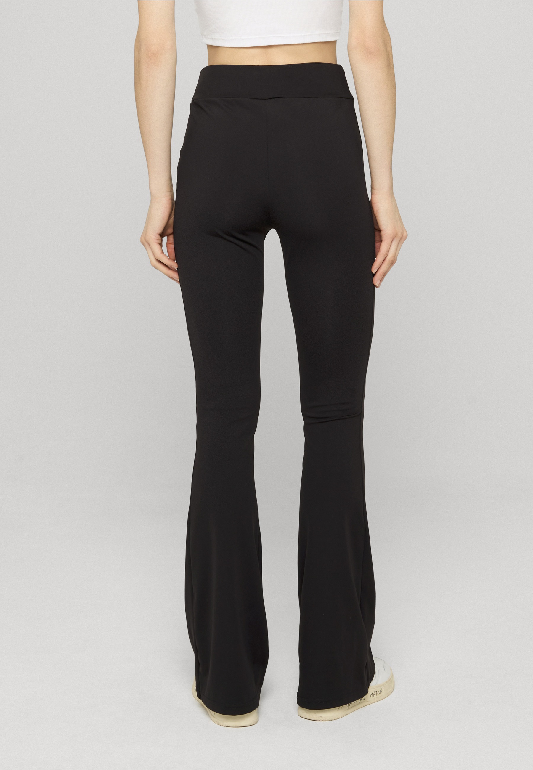 URBAN CLASSICS Leggings »Urban Classics Damen Ladies Recycled High Waist Flared Leggings«