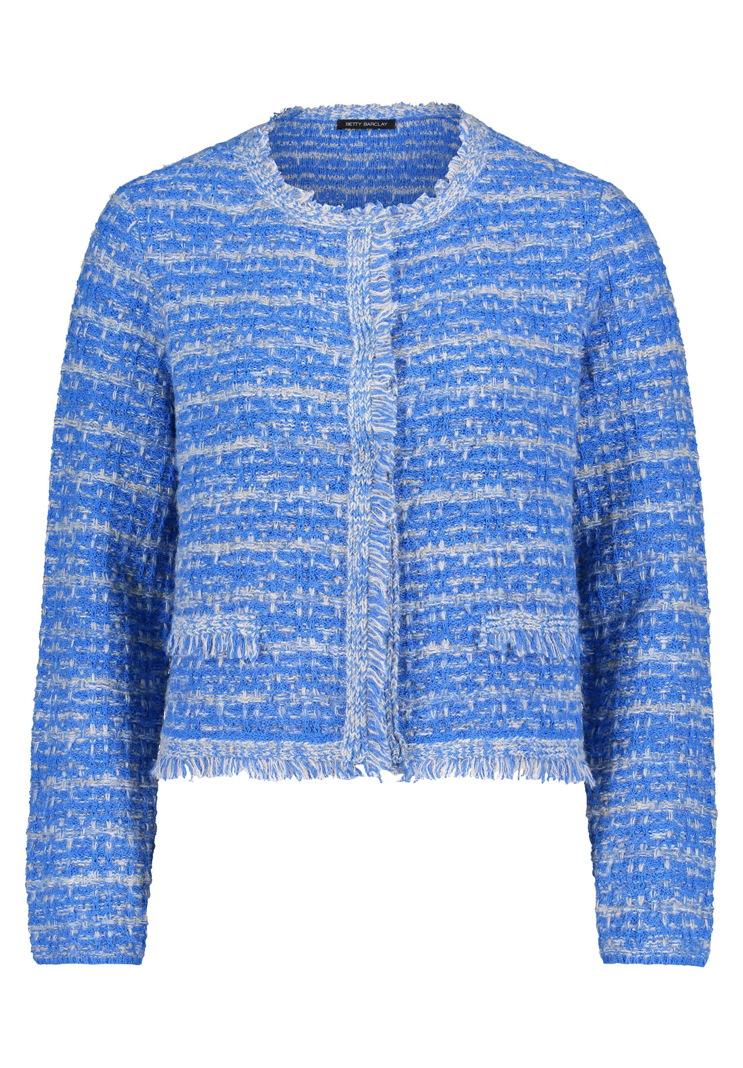 Betty Barclay Strickjacke »Betty Barclay Strick-Cardigan mit Fransen«, Taschen