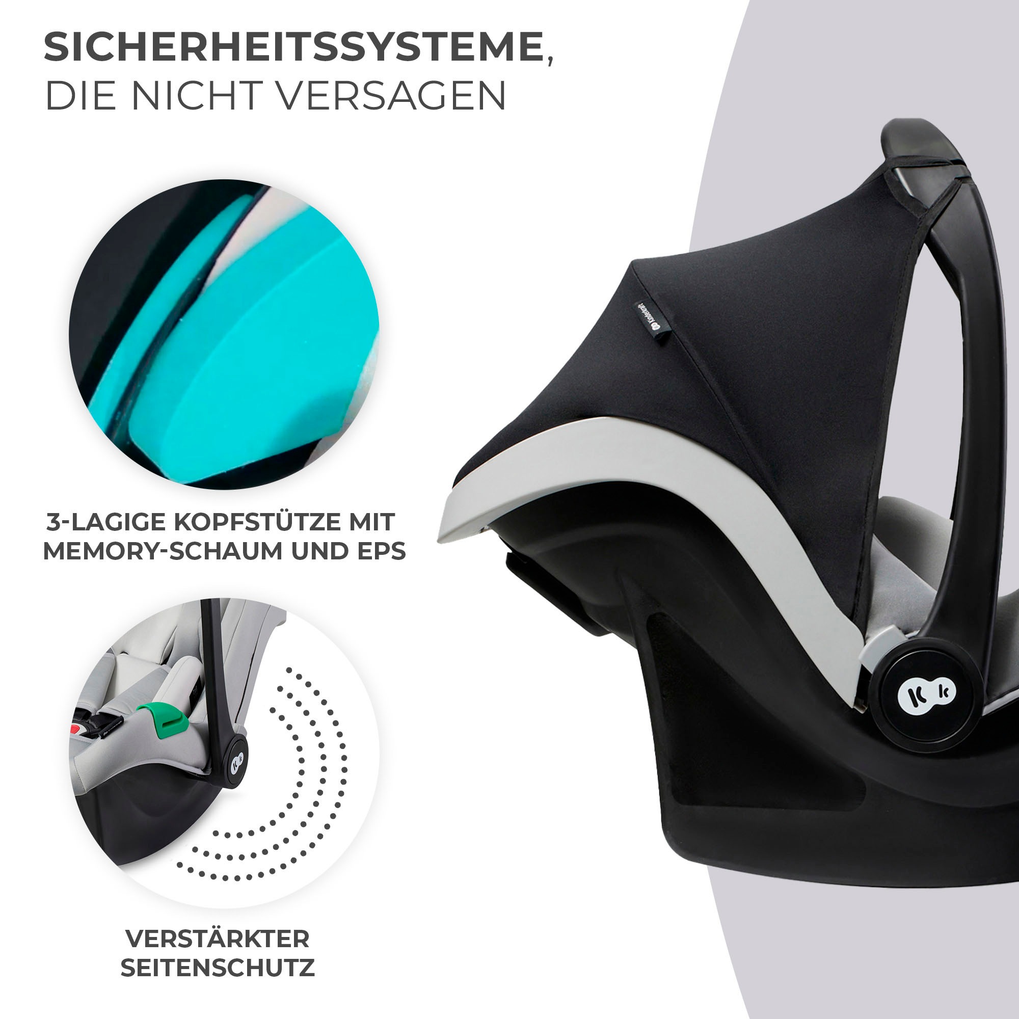 Kinderkraft Autokindersitz »MINK PRO i-Size + MINK FX Basis Set«