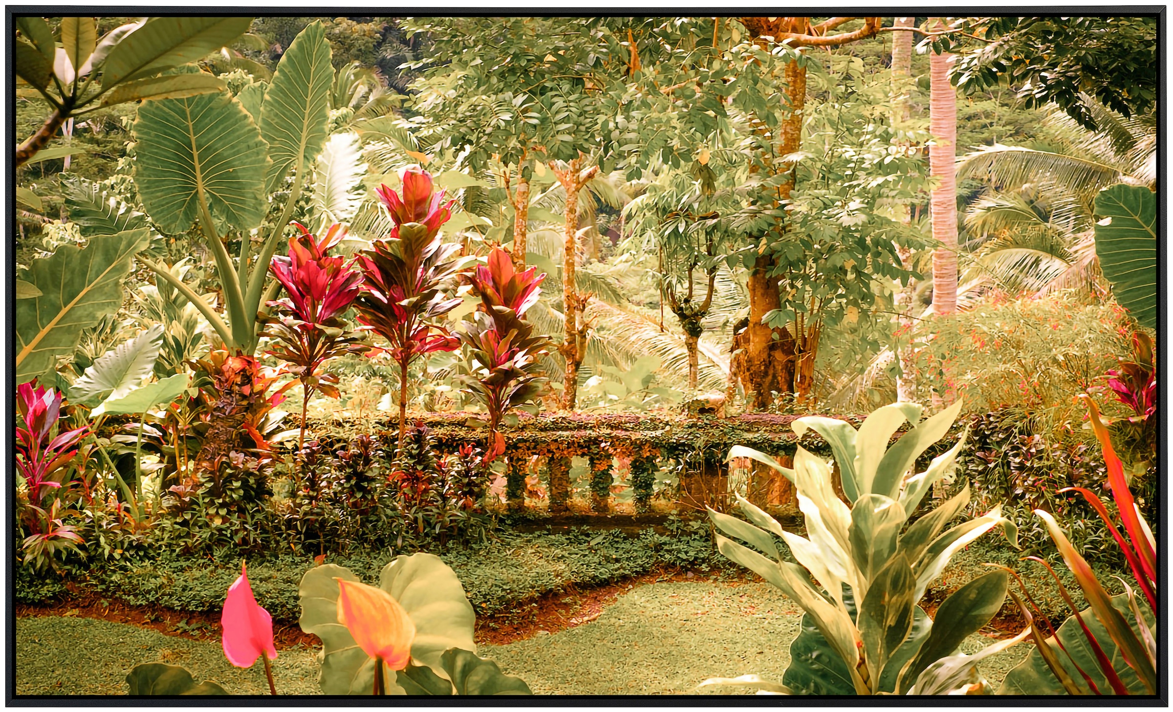 Papermoon Infrarotheizung »Alter Garten«, sehr angenehme Strahlungswärme