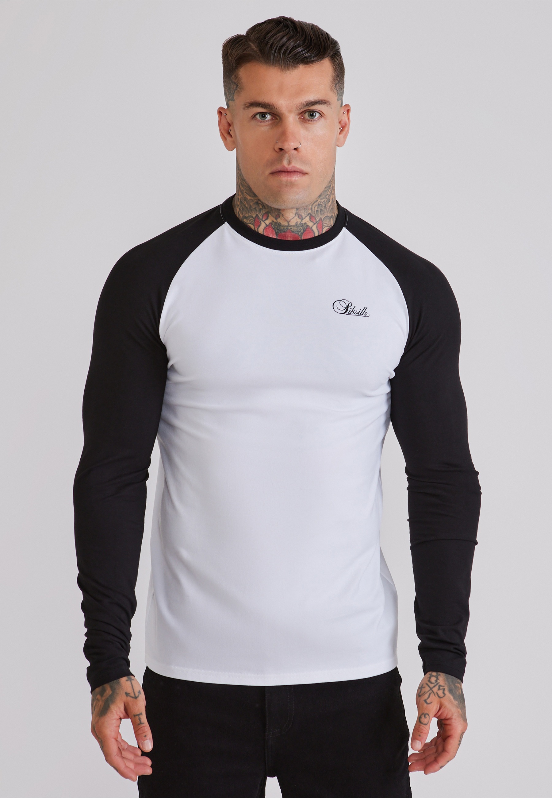 Siksilk T-Shirt »SikSilk LS Muscle Fit -Shirt« 1