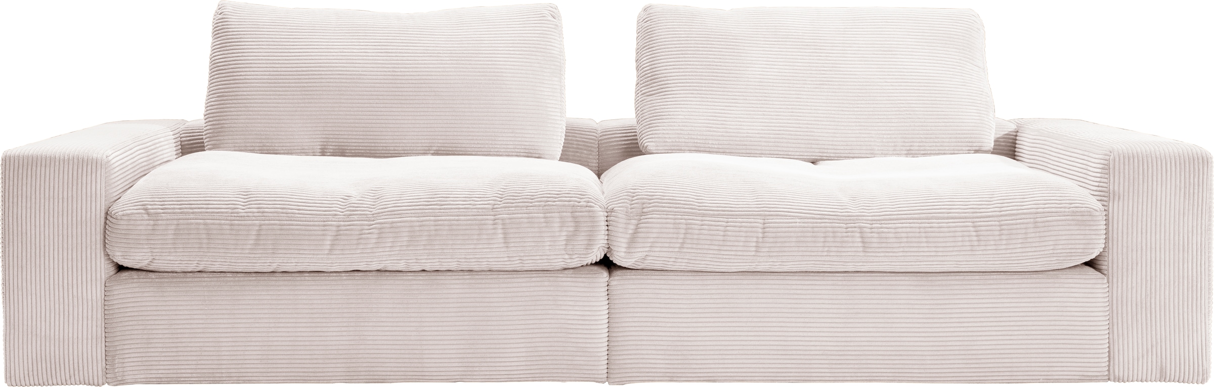alina cm Big-Sofa modernem 266 in 123 Cordstoff breit | und BAUR tief, »Sandy«, cm