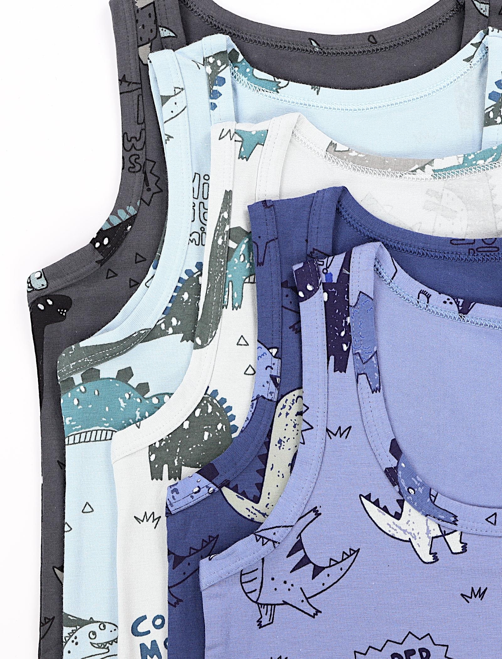 TupTam Unterhemd »Unterhemd Kinder Jungen Unterhemd Ärmellos 5er Pack«