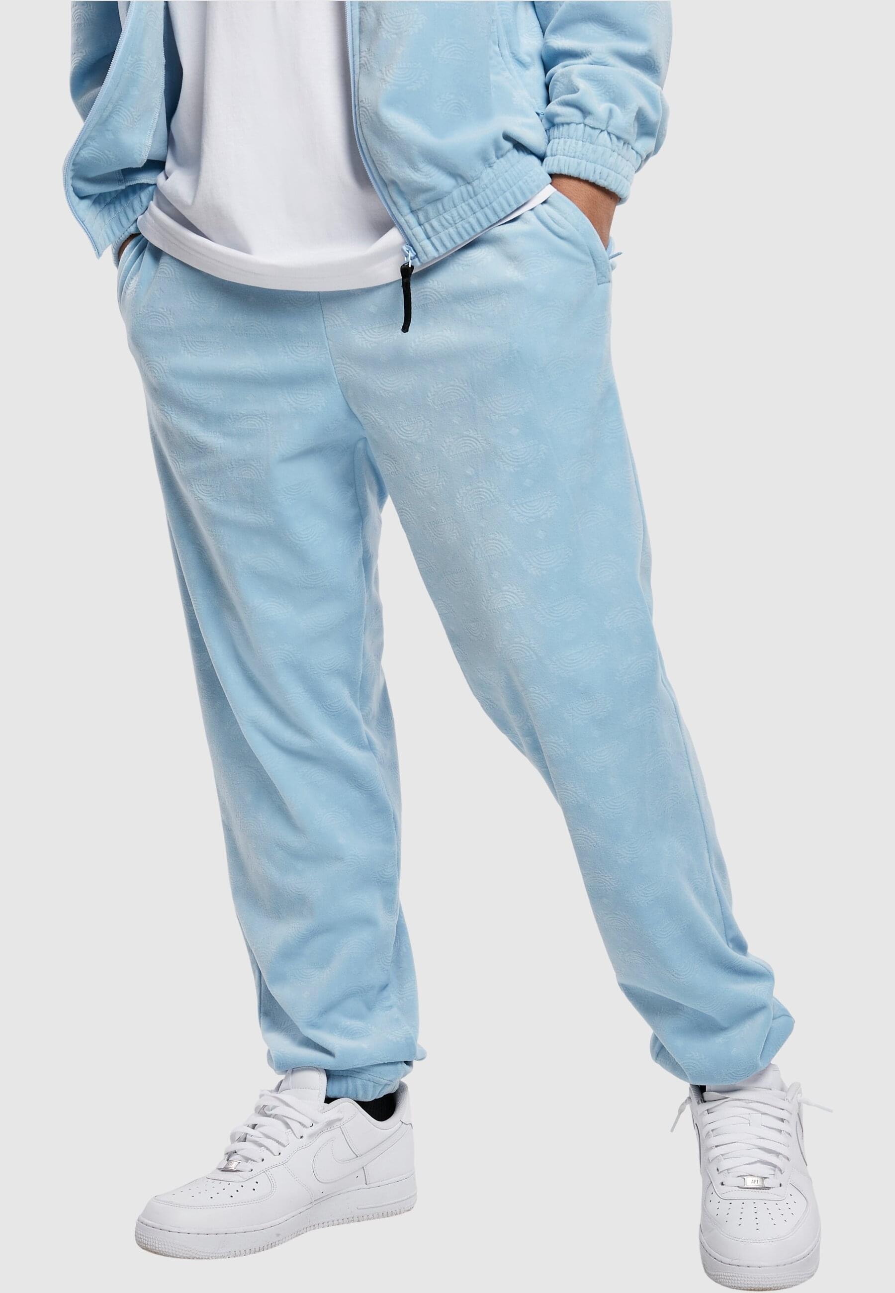 Southpole Stoffhose »Southpole Herren Southpole AOP Velour Pants«, (1 tlg.)