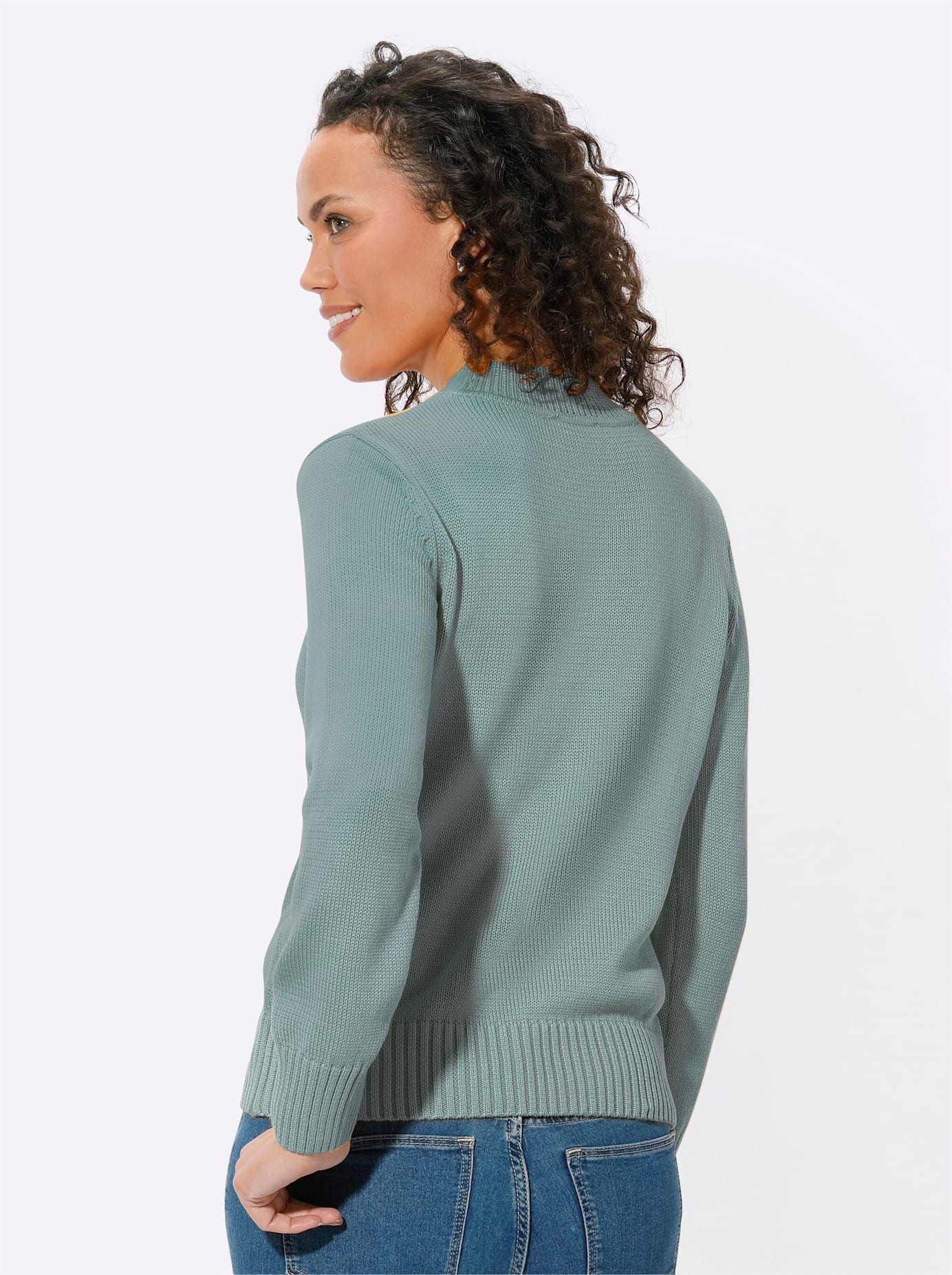 Casual Looks Stehkragenpullover »Pullover«