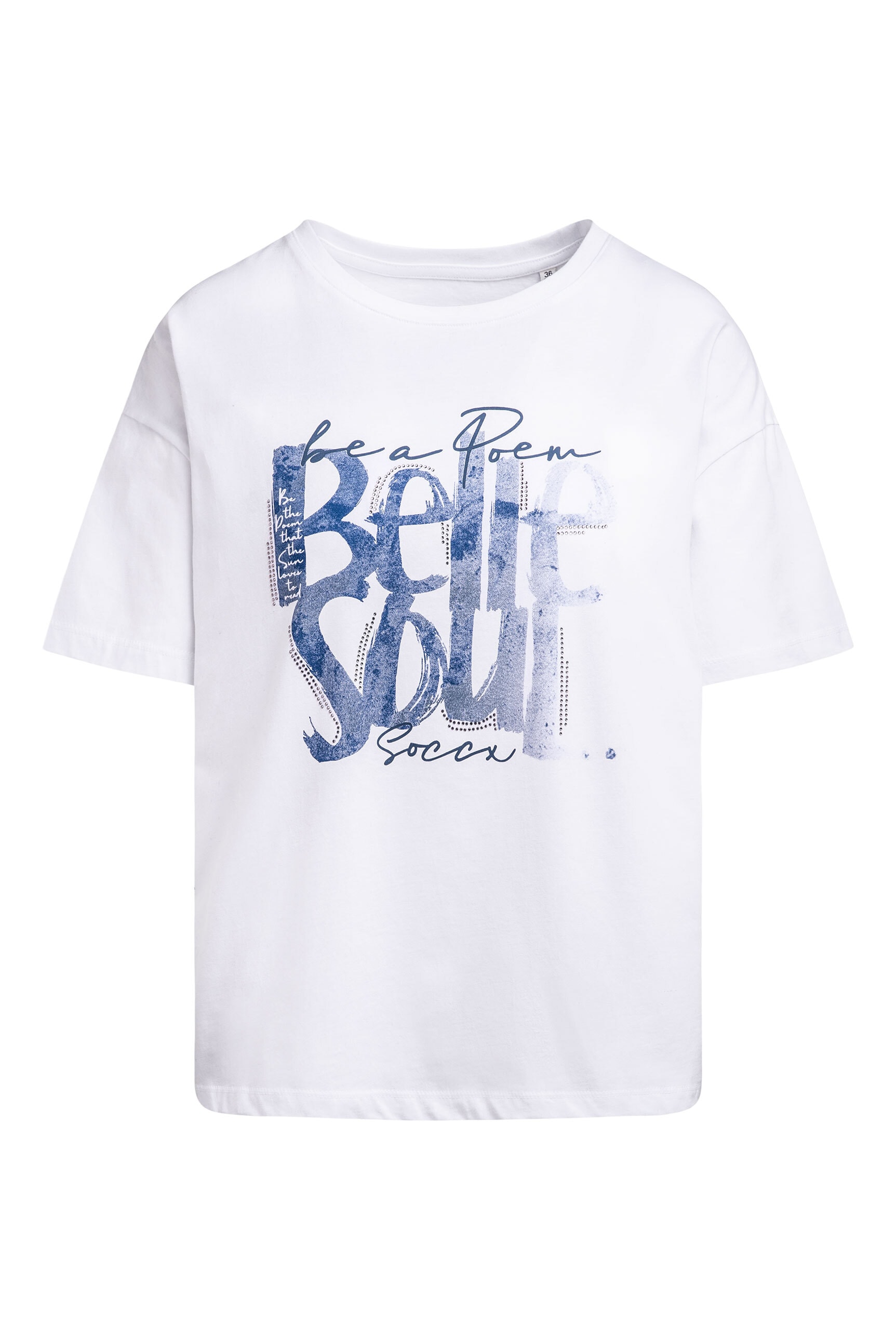 SOCCX Rundhalsshirt aus Baumwolle